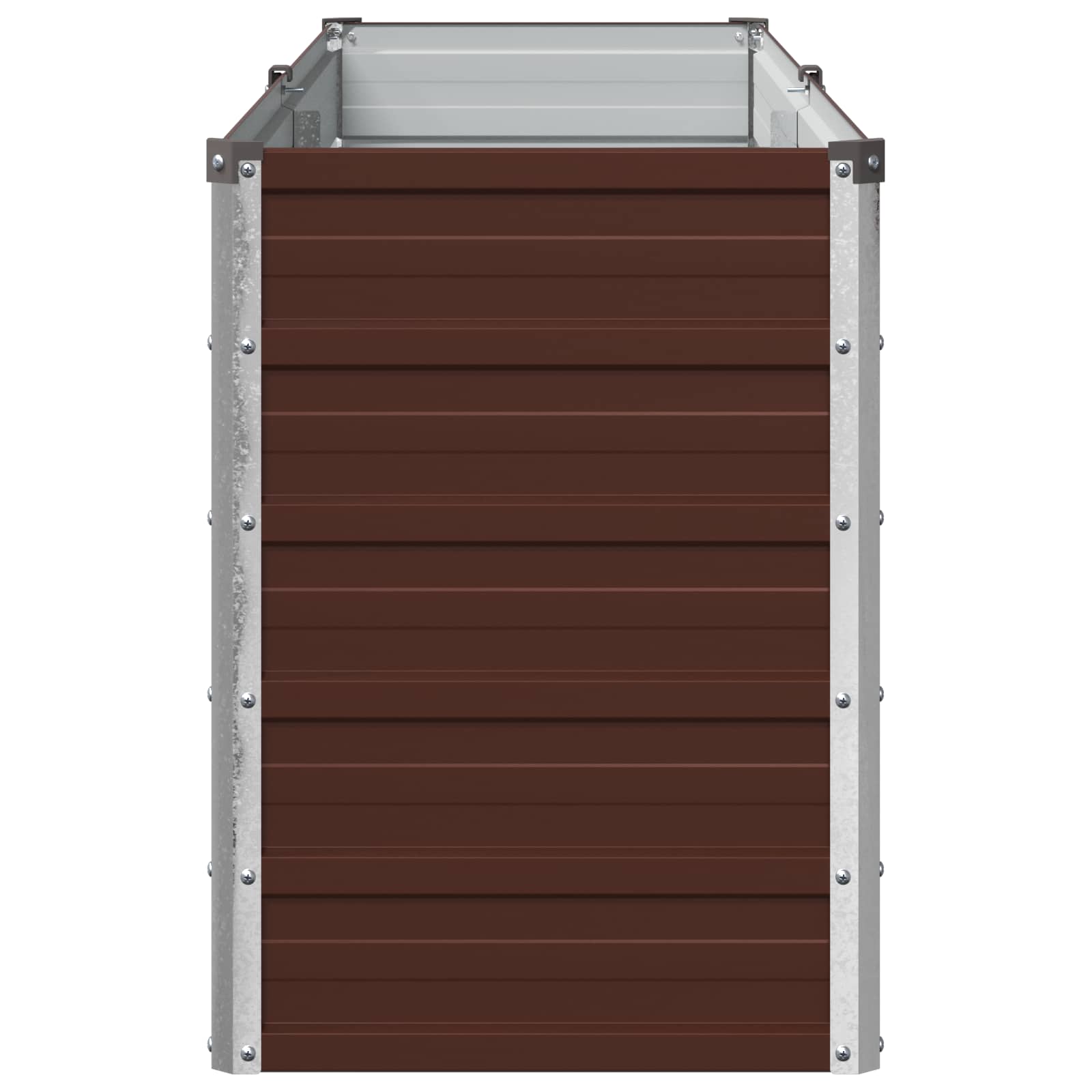 Verhoogd Tuinbed Bruin 160 x 40 x 55 cm koudgewalst staal image 4