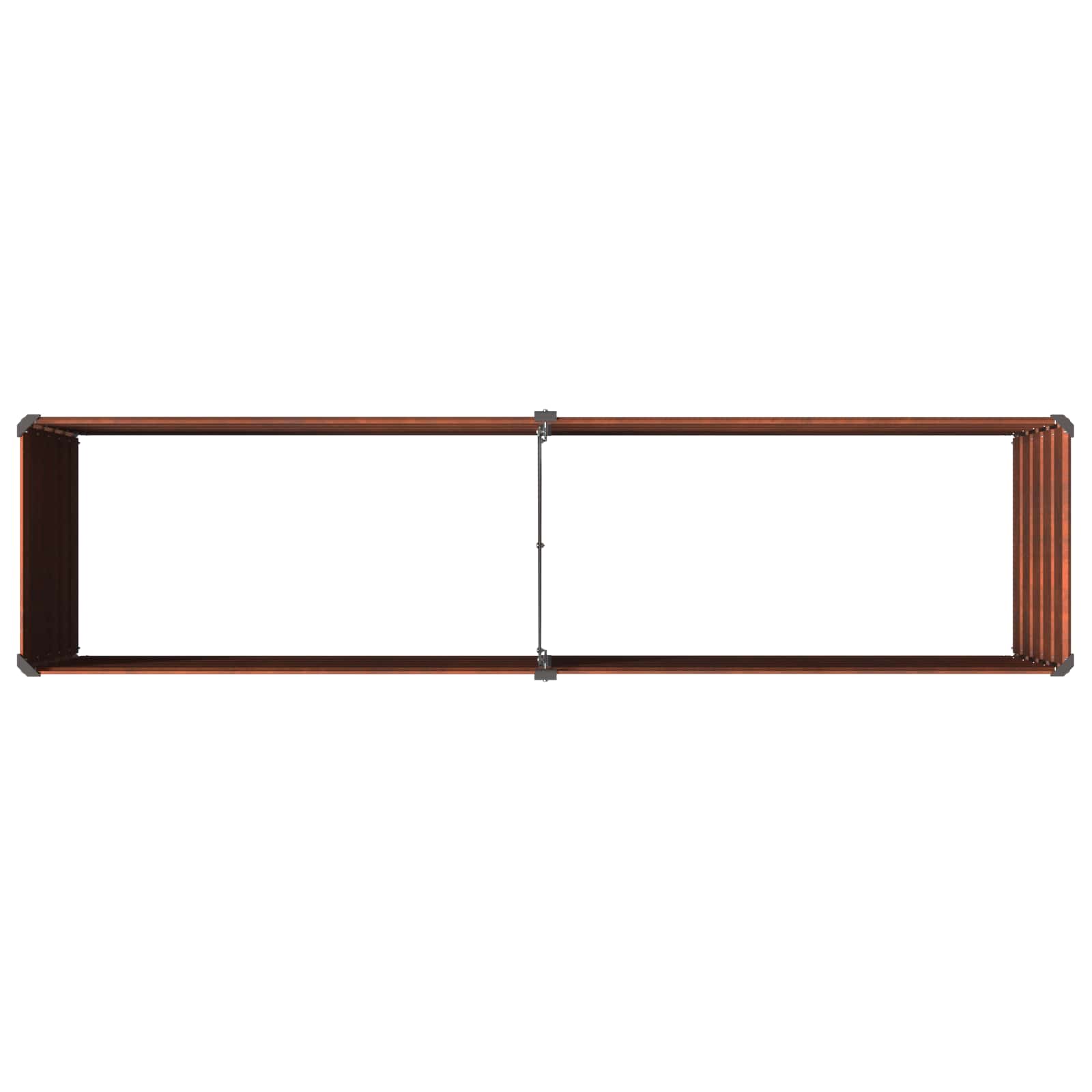 Verhoogd Tuinbed Roestig 160 x 40 x 55 cm corton image 6