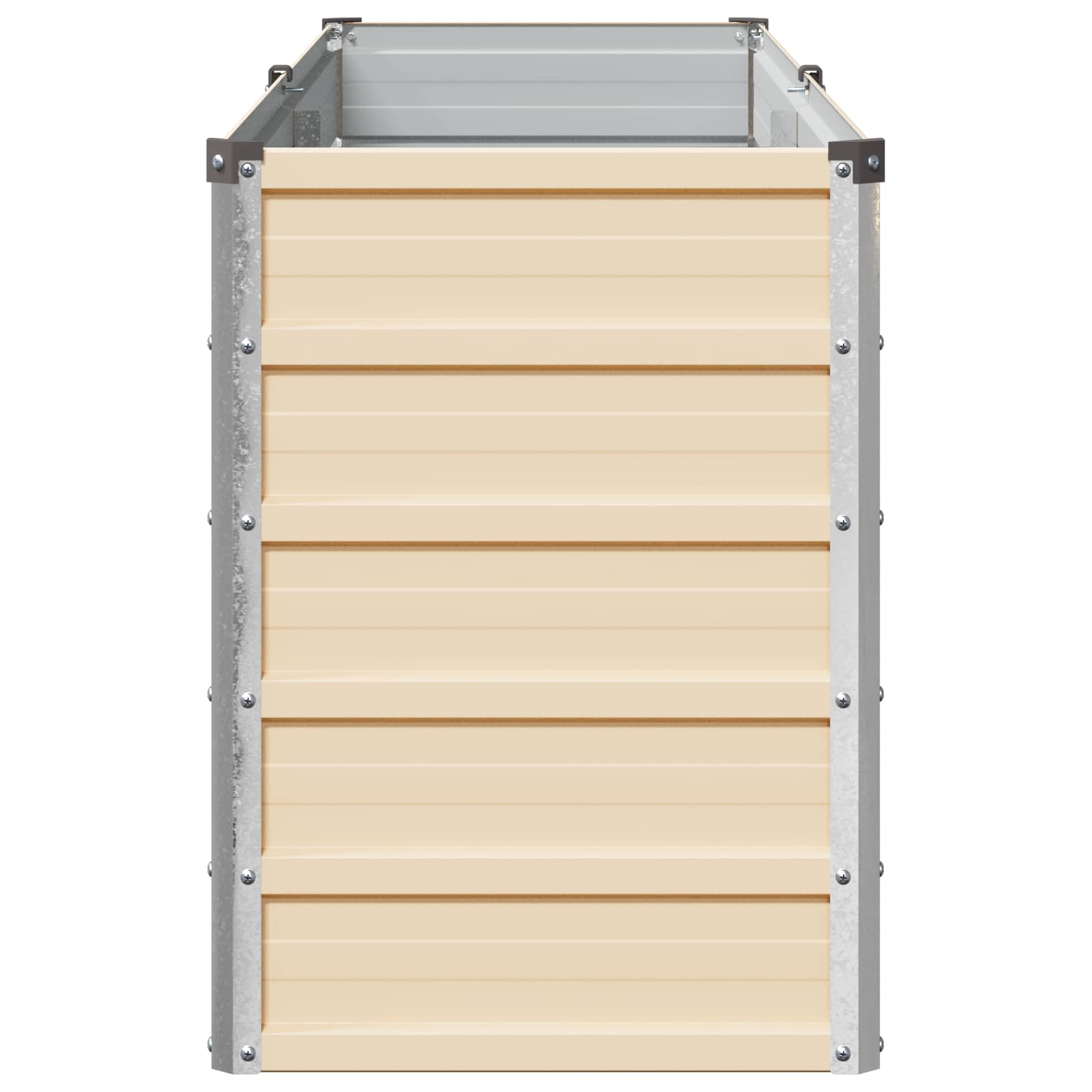 Verhoogd Tuinbed Ivoor 160 x 40 x 55 cm koudgewalst staal image 4