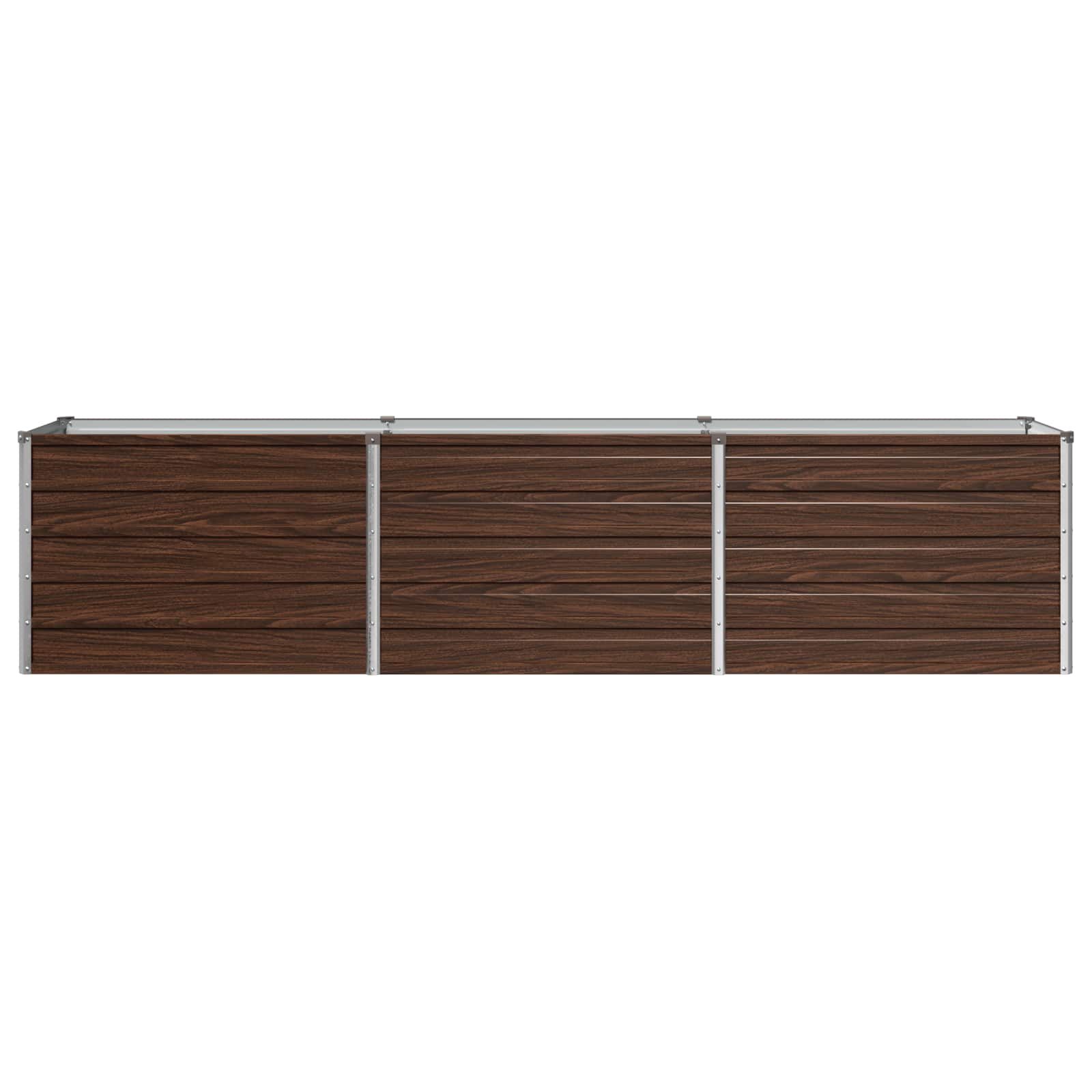 Verhoogd Tuinbed Zwart 240 x 40 x 55 cm koudgewalst staal image 3