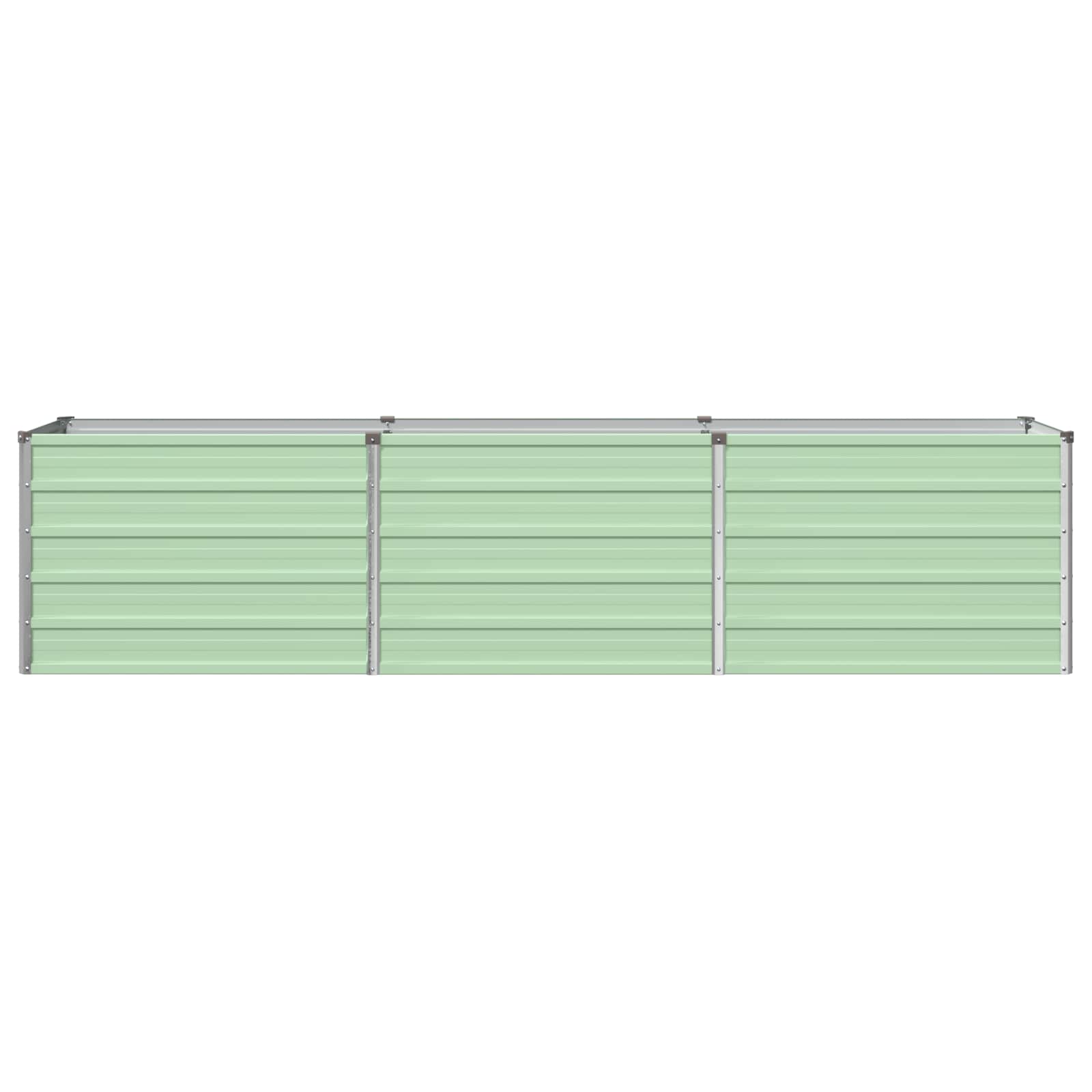 Verhoogd Tuinbed Pastelgroen 240 x 40 x 55 cm koudgewalst staal image 3