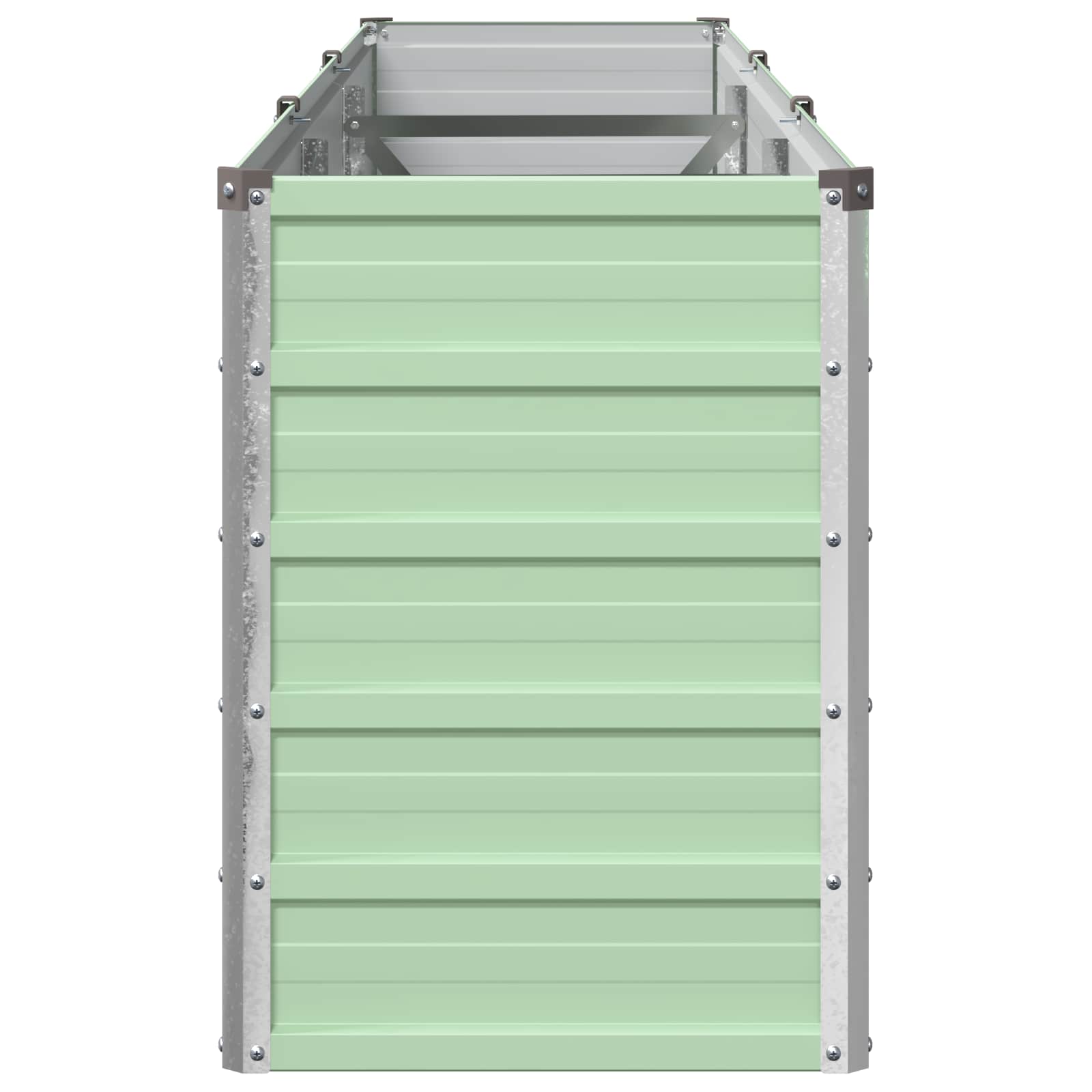 Verhoogd Tuinbed Pastelgroen 240 x 40 x 55 cm koudgewalst staal image 4
