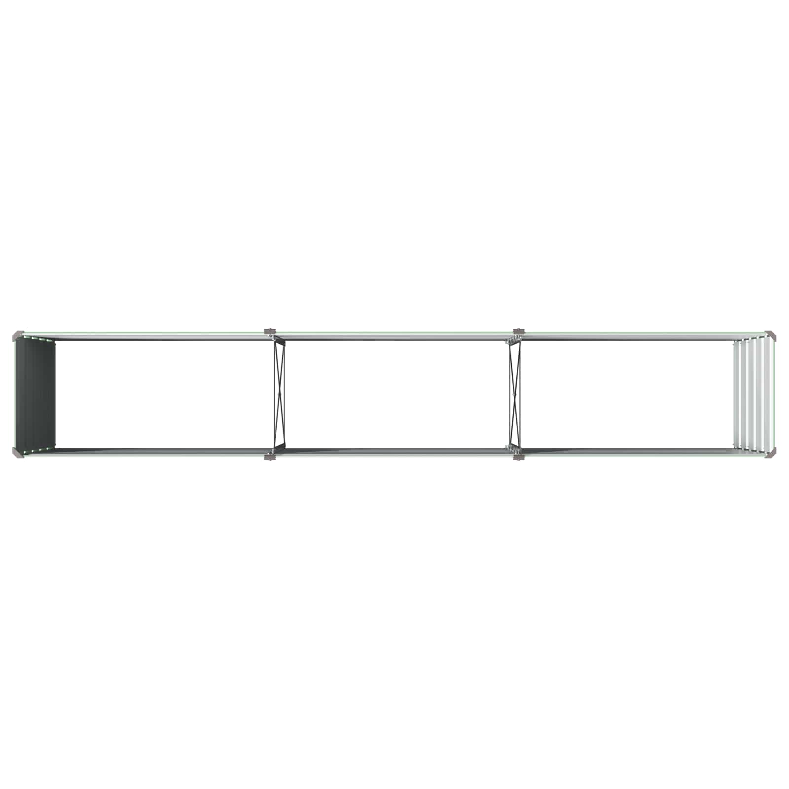 Verhoogd Tuinbed Pastelgroen 240 x 40 x 55 cm koudgewalst staal image 5