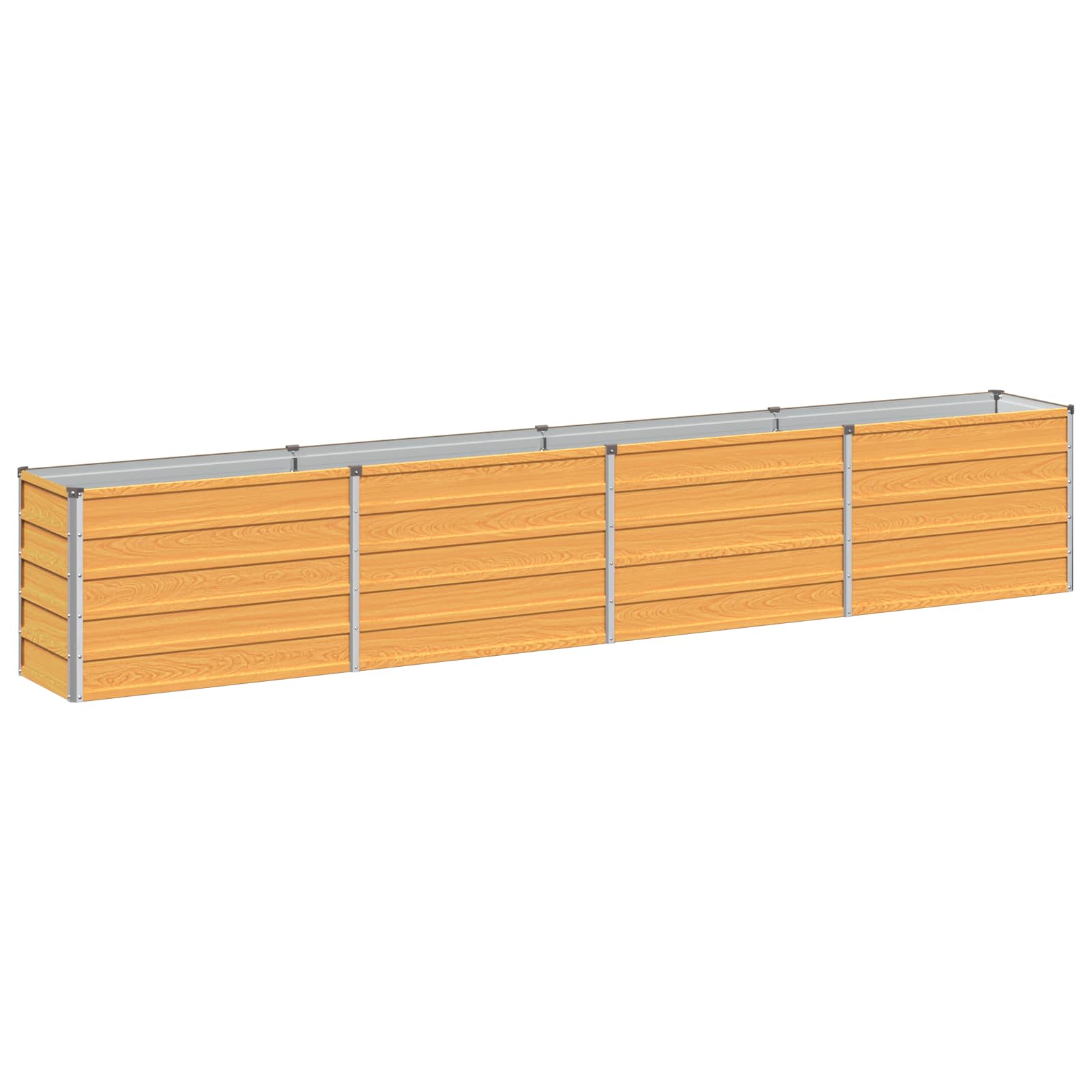 Verhoogd Tuinbed Naturel 320 x 40 x 55 cm koudgewalst staal image 2