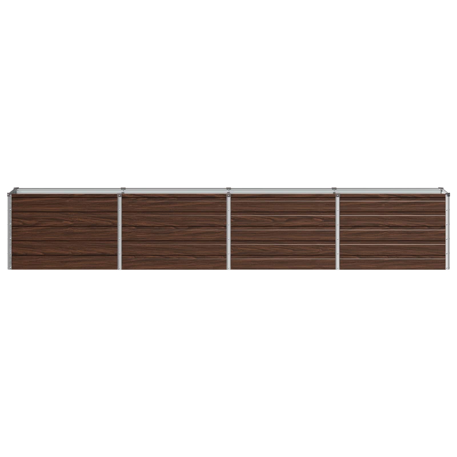 Verhoogd Tuinbed Zwart 320 x 40 x 55 cm koudgewalst staal image 3