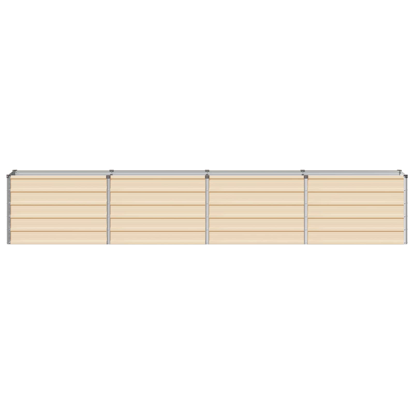 Verhoogd Tuinbed Ivoor 320 x 40 x 55 cm koudgewalst staal image 3