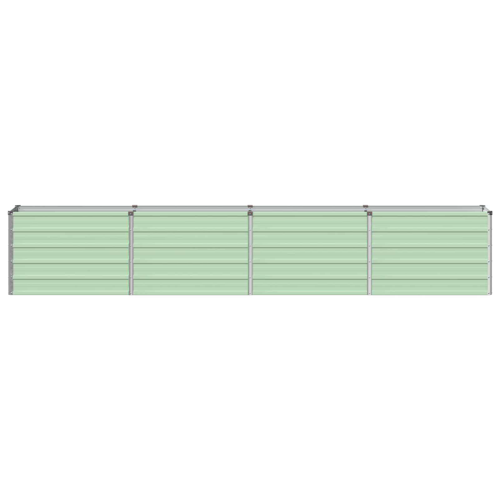 Verhoogd Tuinbed Pastelgroen 320 x 40 x 55 cm koudgewalst staal image 3