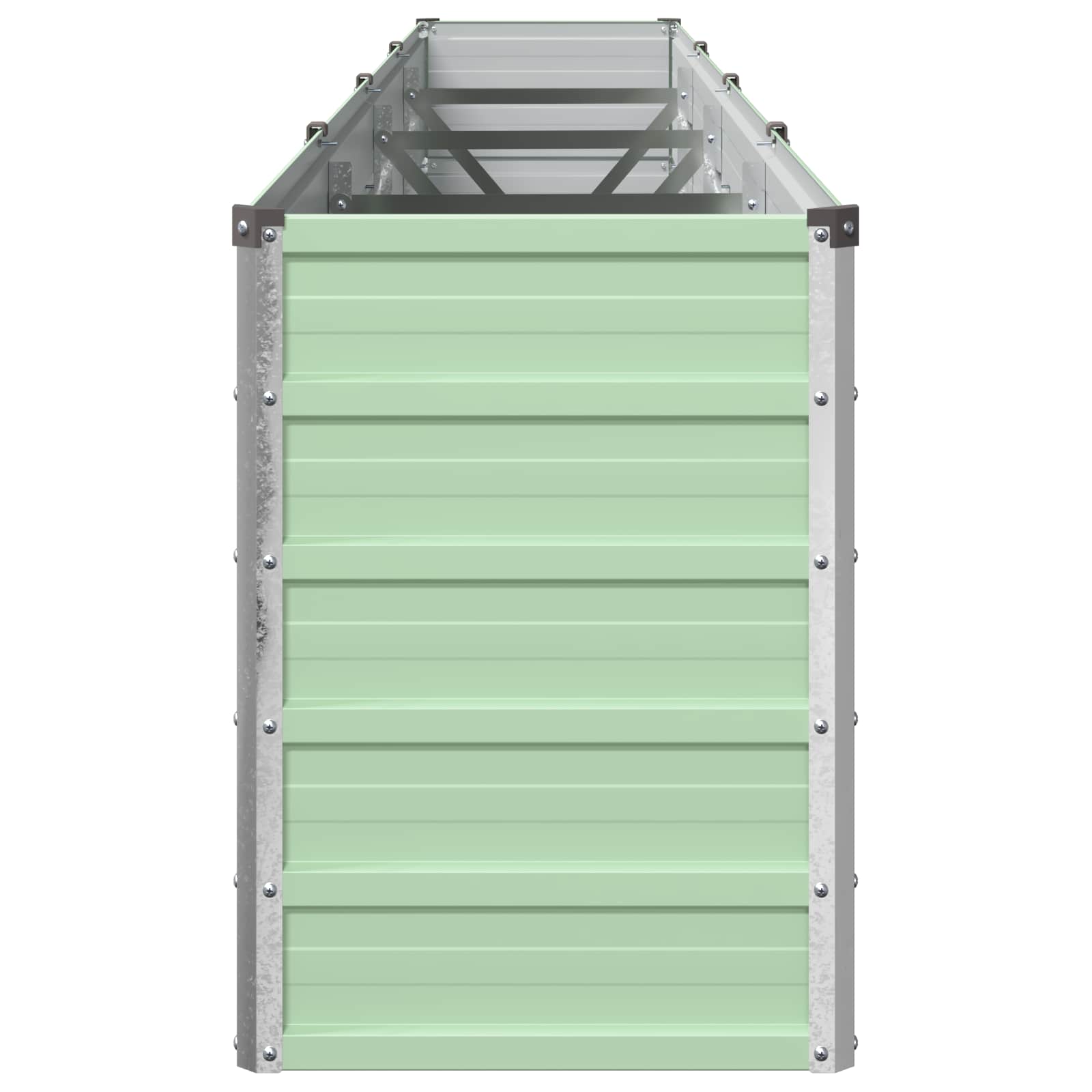 Verhoogd Tuinbed Pastelgroen 320 x 40 x 55 cm koudgewalst staal image 4