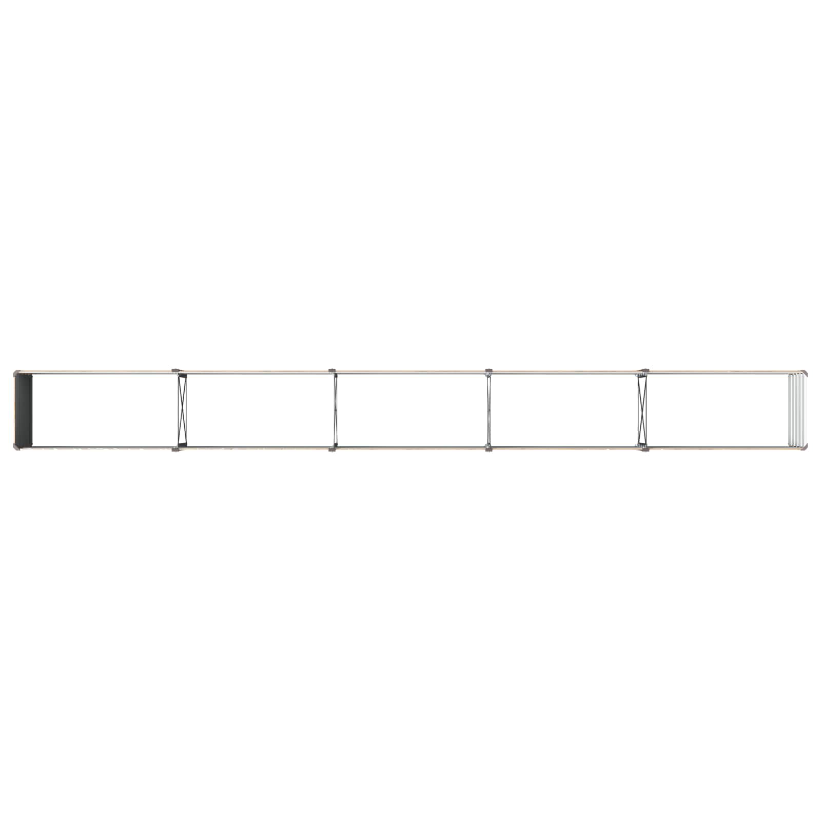 Verhoogd Tuinbed Houtbruin 400 x 40 x 55 cm koudgewalst staal image 5