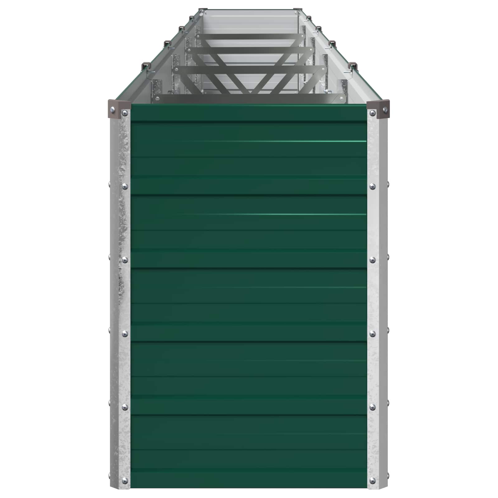 Verhoogde plantenbak Groen 400 x 40 x 55 cm Verzinkt staal image 4