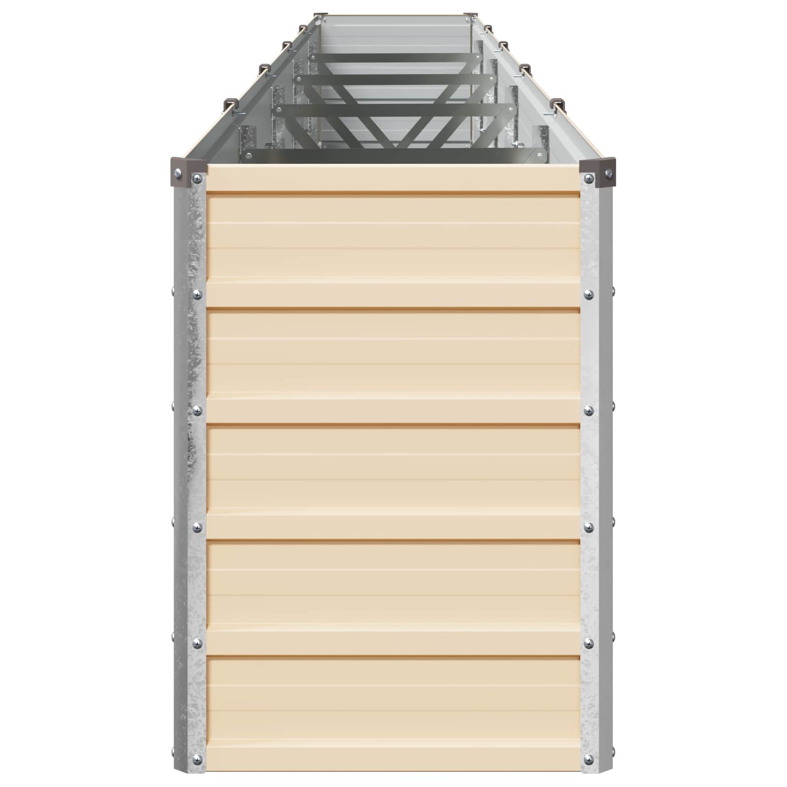 Verhoogd Tuinbed Ivoor 400 x 40 x 55 cm koudgewalst staal image 4