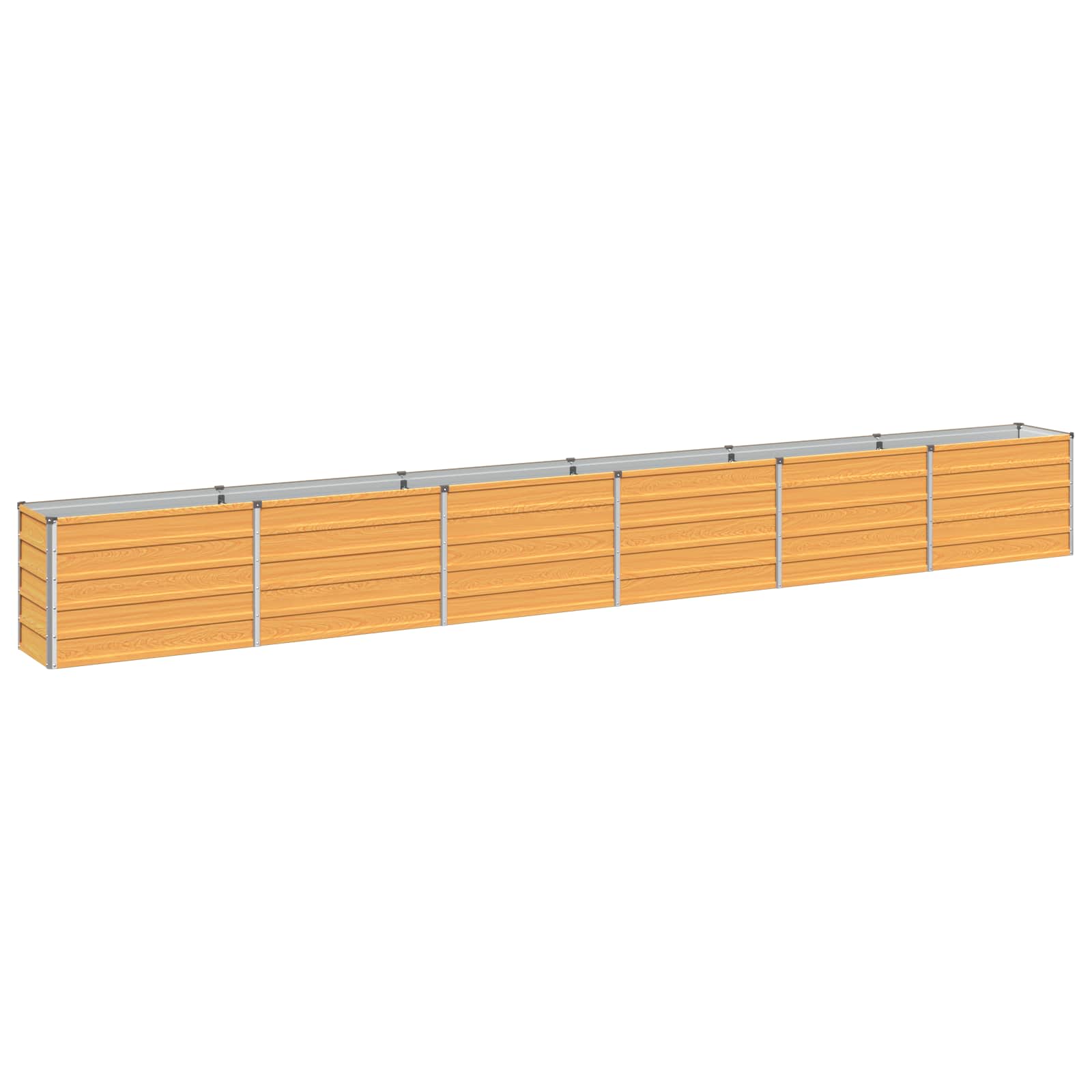 Verhoogd Tuinbed Naturel 480 x 40 x 55 cm koudgewalst staal image 2