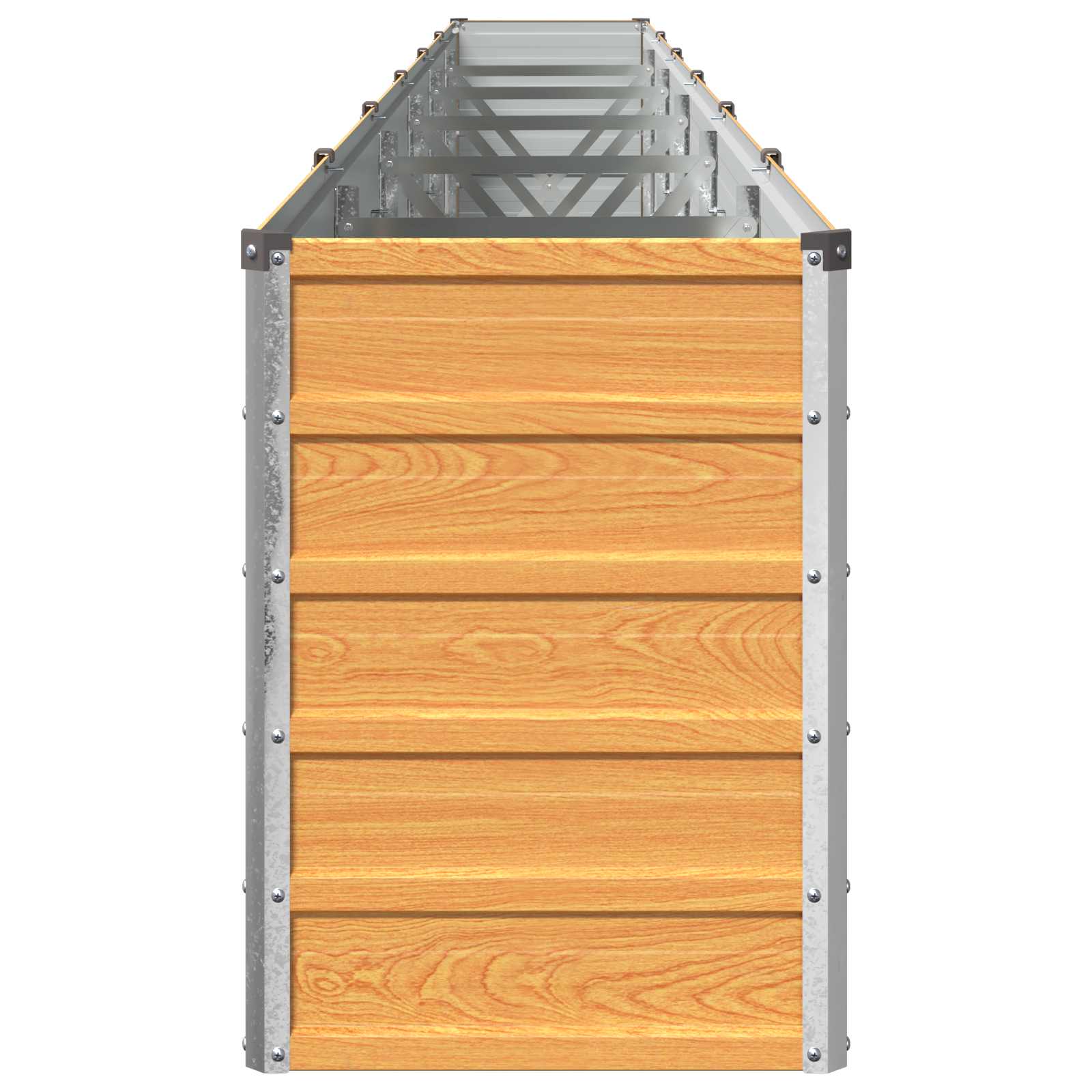 Verhoogd Tuinbed Naturel 480 x 40 x 55 cm koudgewalst staal image 4