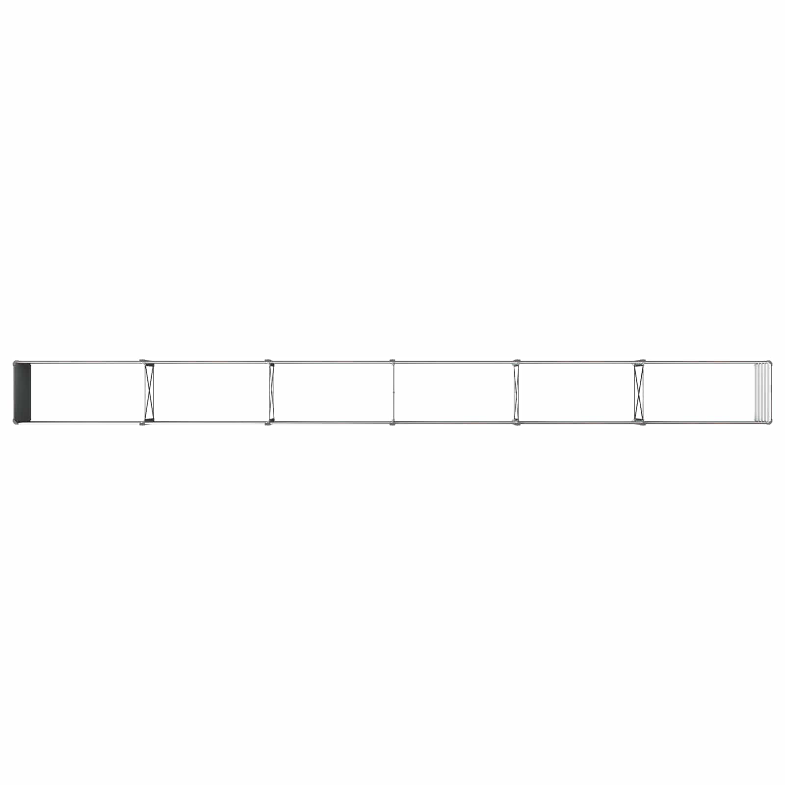 Verhoogd Tuinbed Zwart 480 x 40 x 55 cm koudgewalst staal image 5