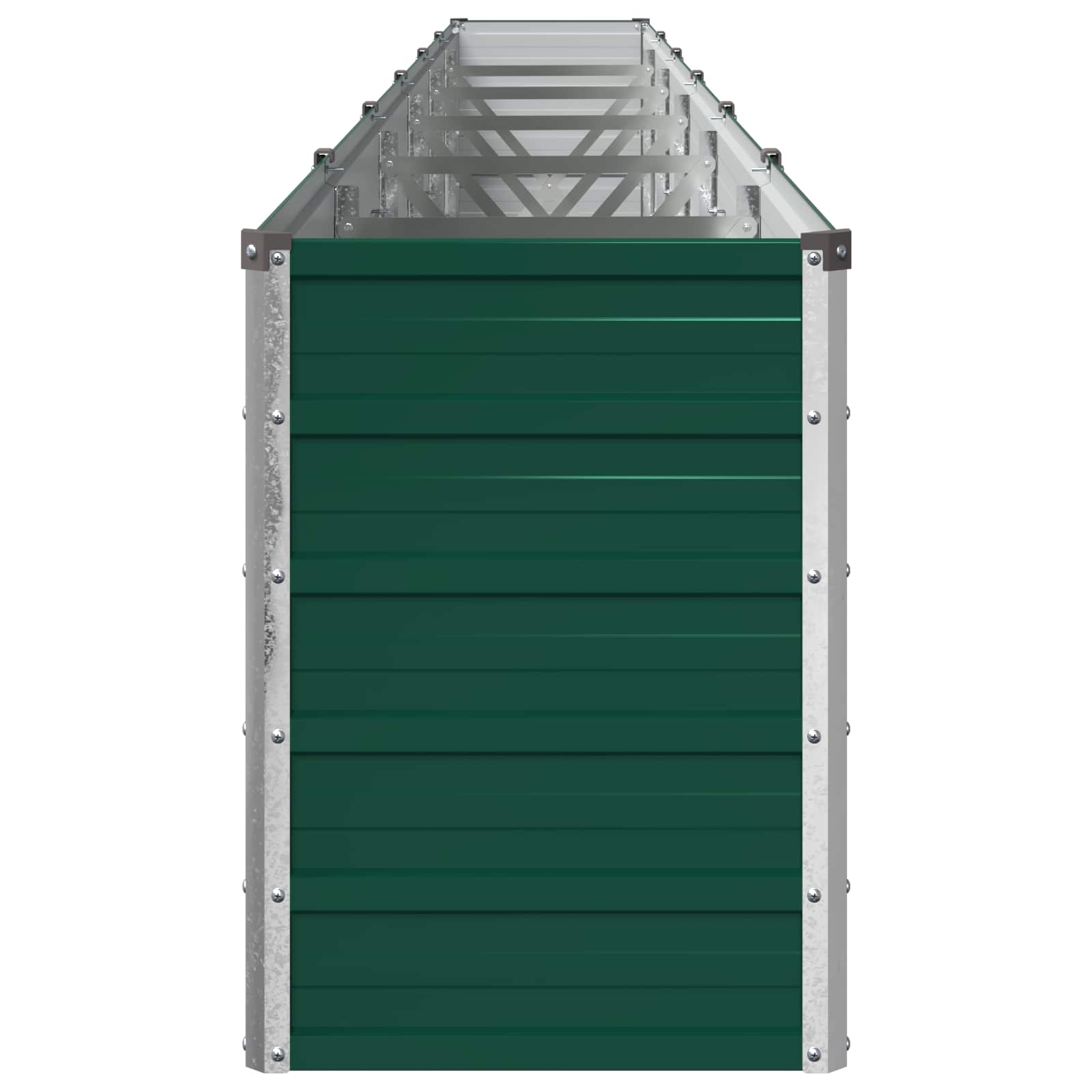 Verhoogd Tuinbed Groen 480 x 40 x 55 cm koudgewalst stalen image 4
