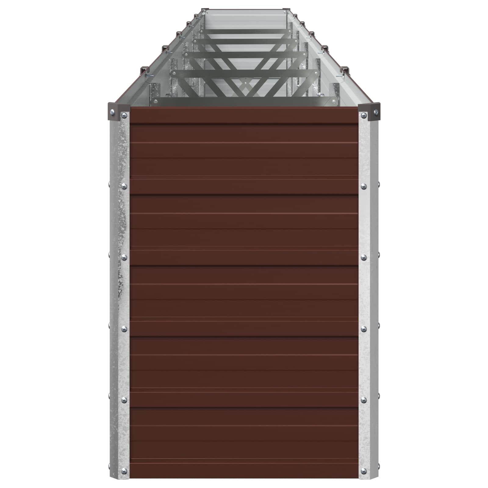 Verhoogd Tuinbed Bruin 480 x 40 x 55 cm koudgewalst staal image 4