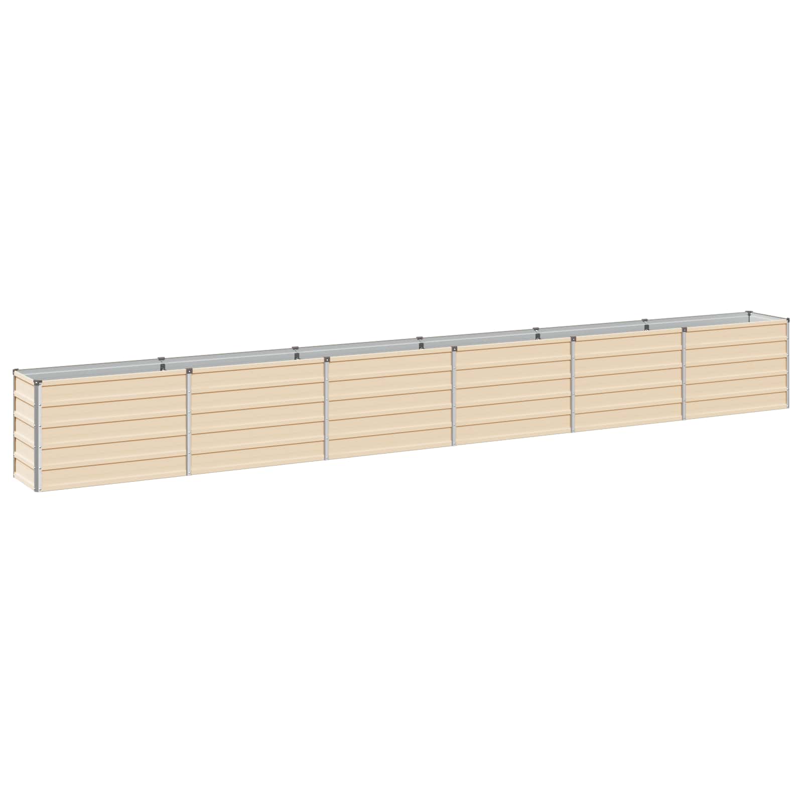 Verhoogd Tuinbed Ivoor 480 x 40 x 55 cm koudgewalst staal image 2