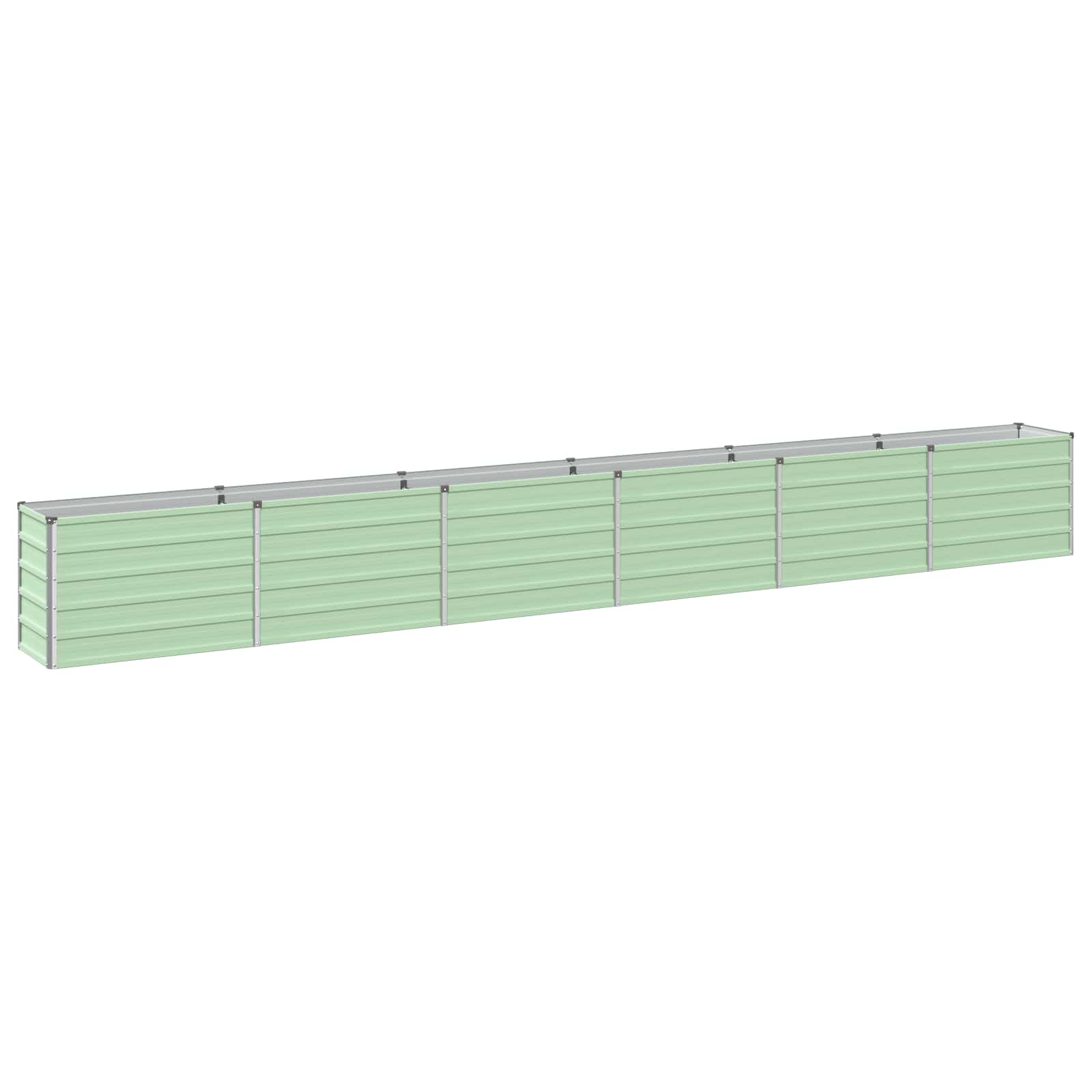 Verhoogd Tuinbed Pastelgroen 480 x 40 x 55 cm koudgewalst staal image 2