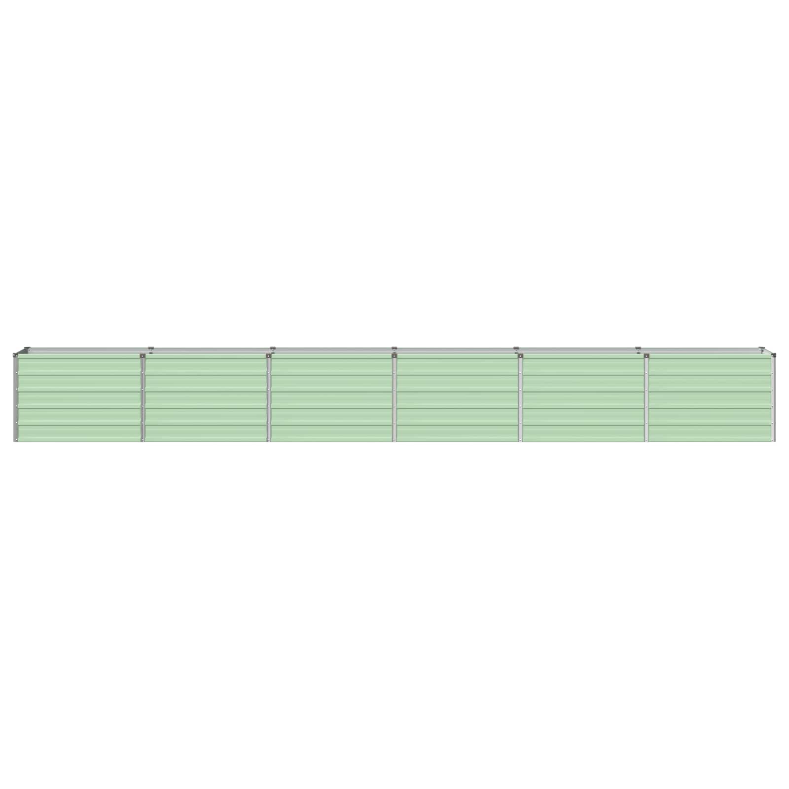 Verhoogd Tuinbed Pastelgroen 480 x 40 x 55 cm koudgewalst staal image 3