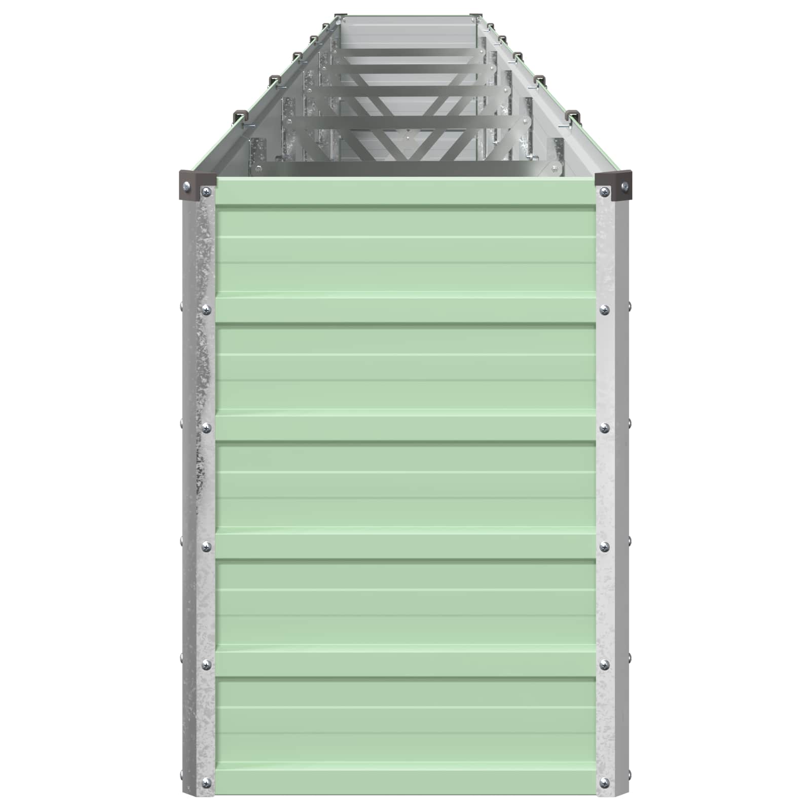 Verhoogd Tuinbed Pastelgroen 480 x 40 x 55 cm koudgewalst staal image 4