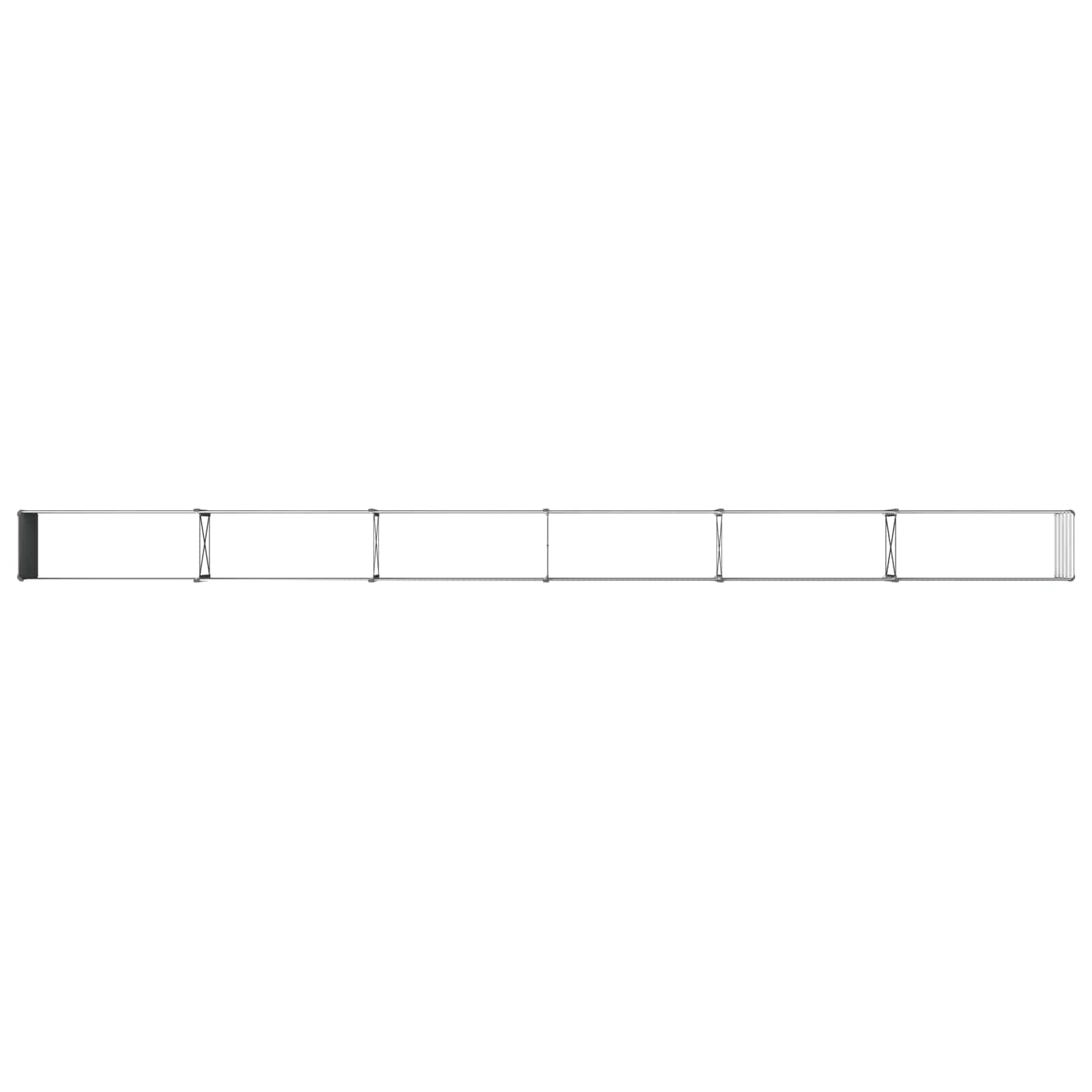 Verhoogd Tuinbed Zwart 600 x 40 x 55 cm koudgewalst staal image 4