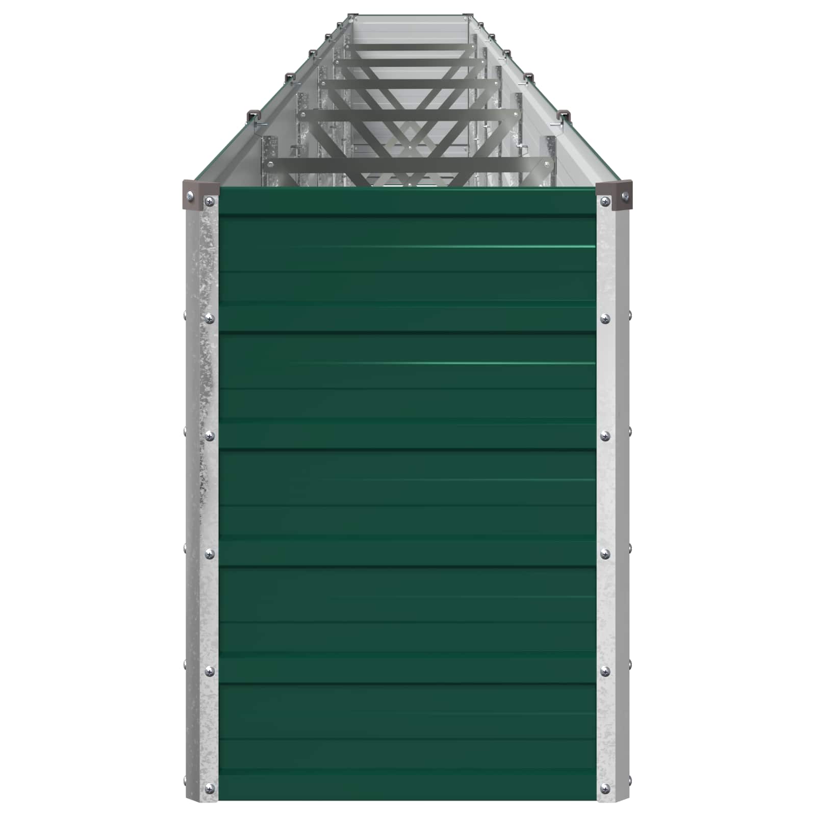 Verhoogd Tuinbed Groen 600 x 40 x 55 cm koudgewalst stalen image 3