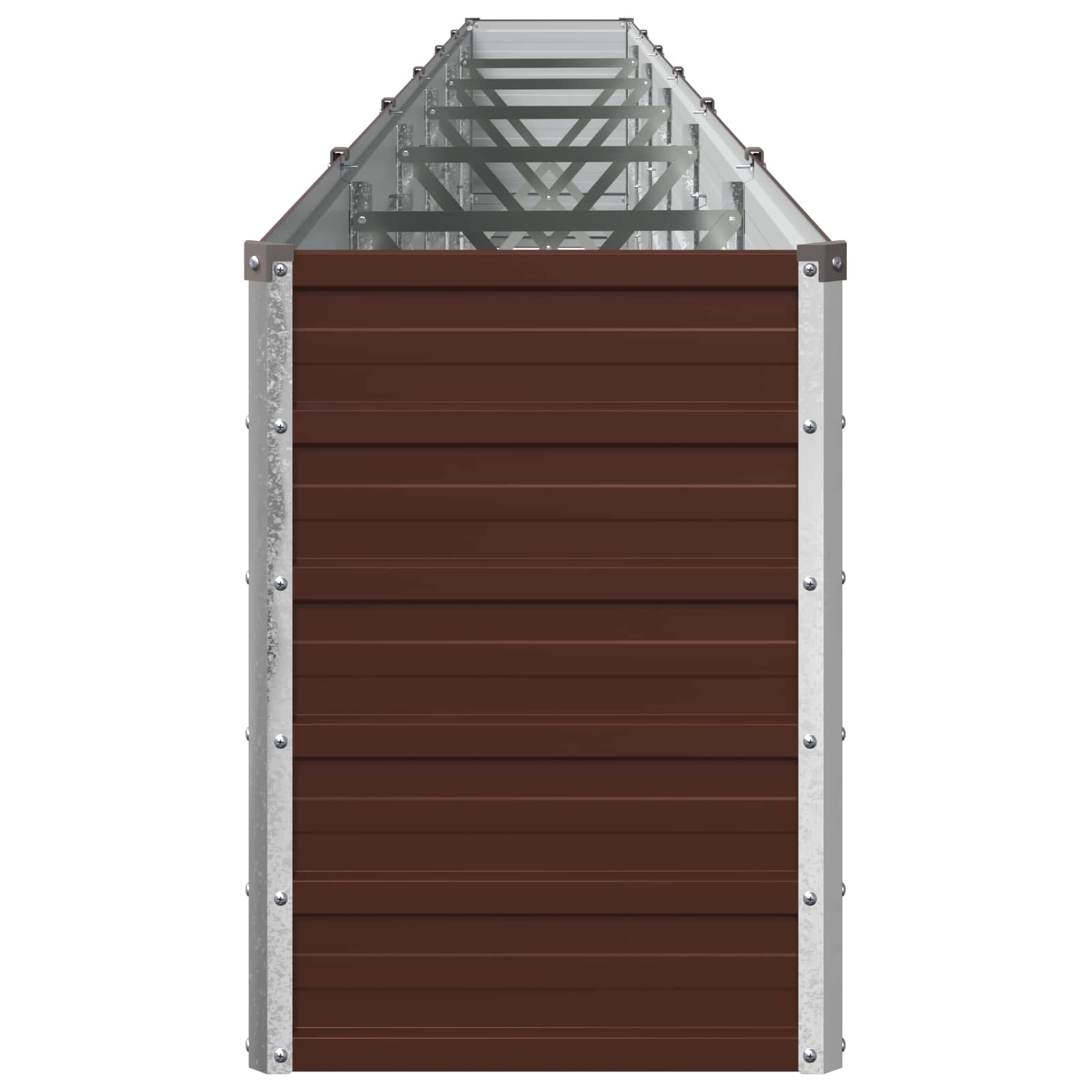 Verhoogd Tuinbed Bruin 600 x 40 x 55 cm koudgewalst staal image 3