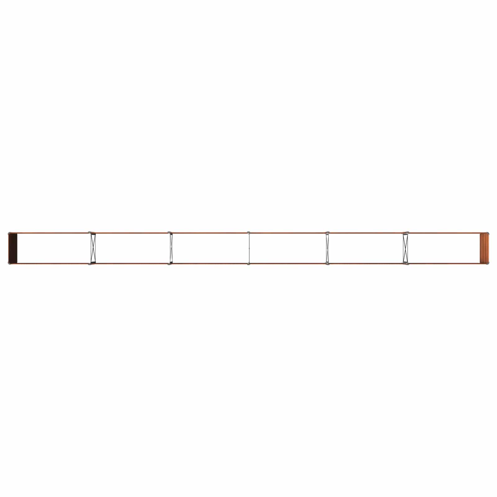 Verhoogd Tuinbed Roestig 600 x 40 x 55 cm corton image 5
