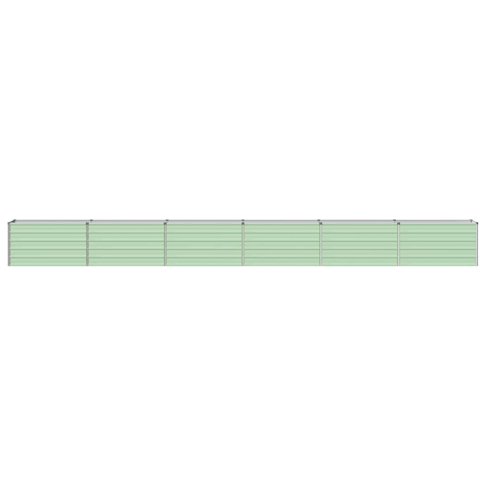 Verhoogd Tuinbed Pastelgroen 600 x 40 x 55 cm koudgewalst staal image 2