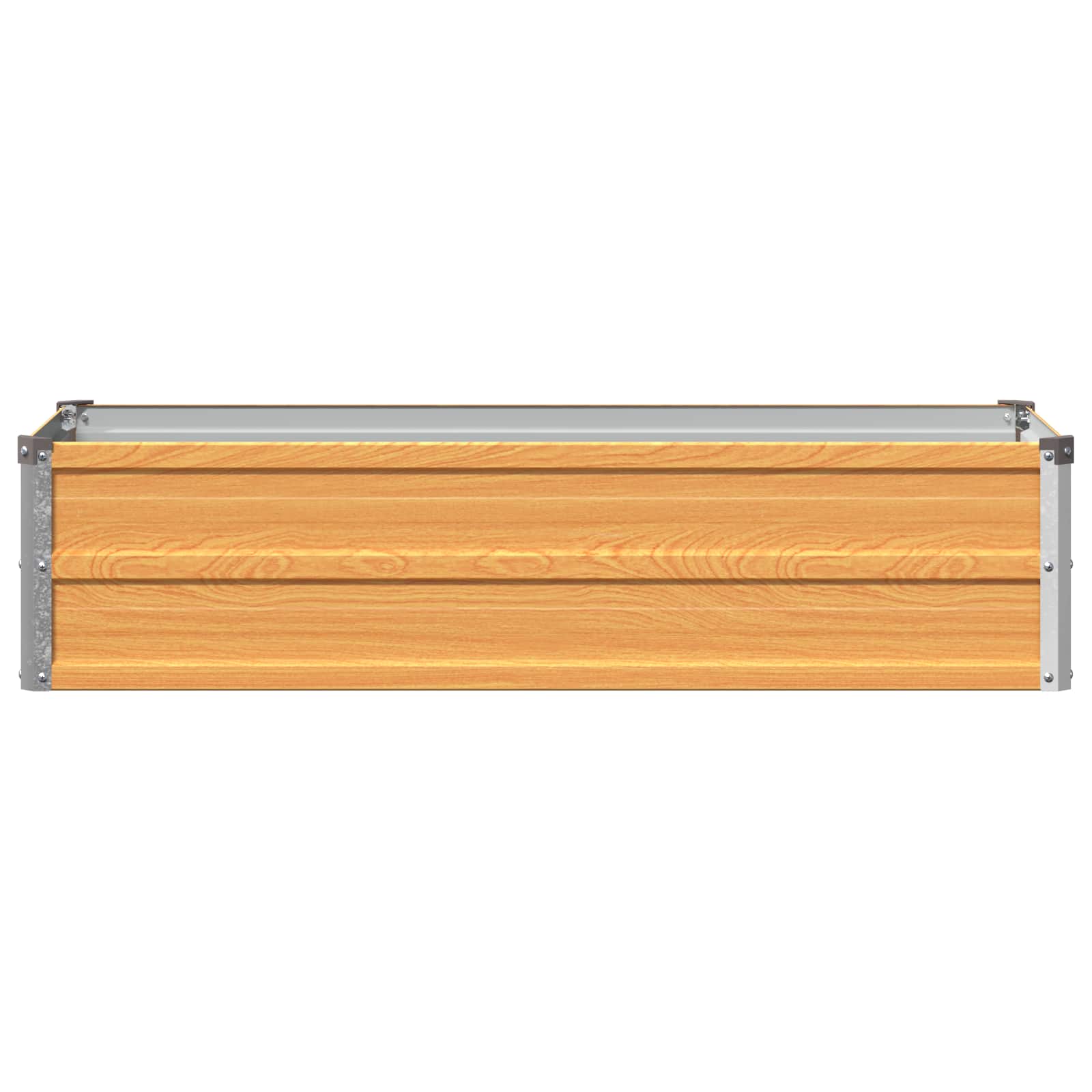Verhoogd Tuinbed Naturel 100 x 40 x 24 cm koudgewalst staal image 3