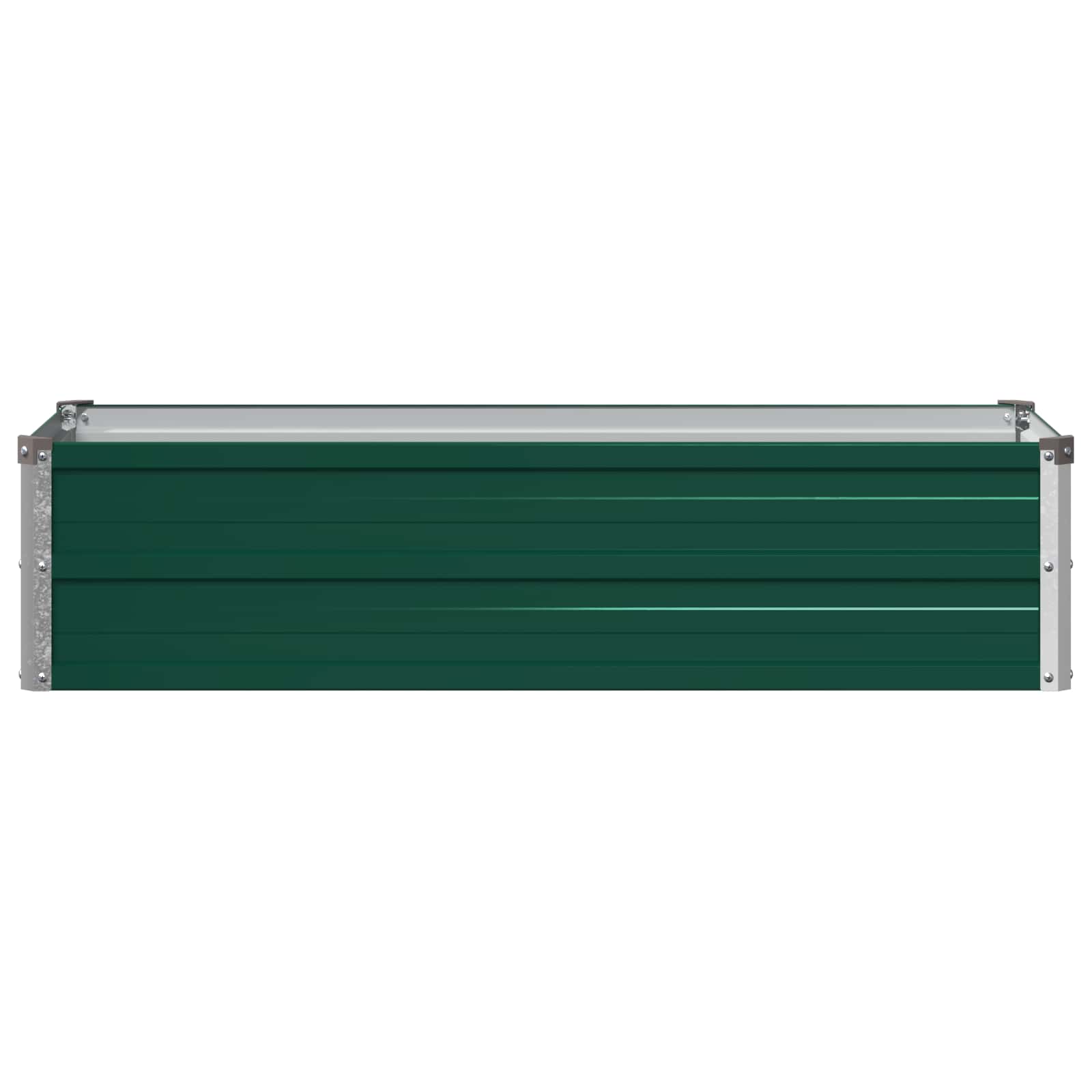 Verhoogd Tuinbed Groen 100 x 40 x 24 cm koudgewalst stalen image 3