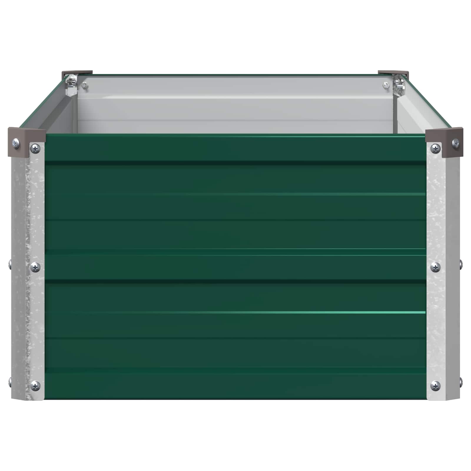 Verhoogd Tuinbed Groen 100 x 40 x 24 cm koudgewalst stalen image 4