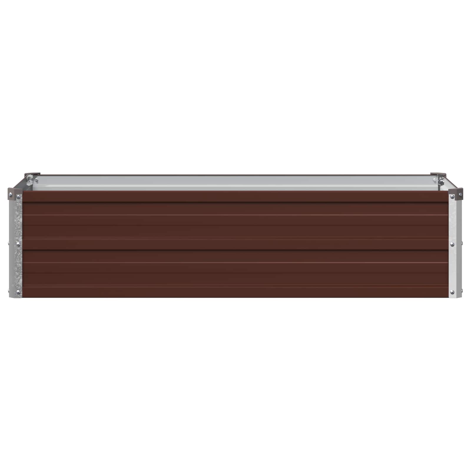Verhoogd Tuinbed Bruin 100 x 40 x 24 cm koudgewalst staal image 3