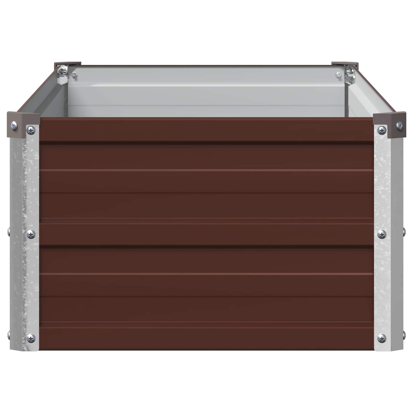 Verhoogd Tuinbed Bruin 100 x 40 x 24 cm koudgewalst staal image 4