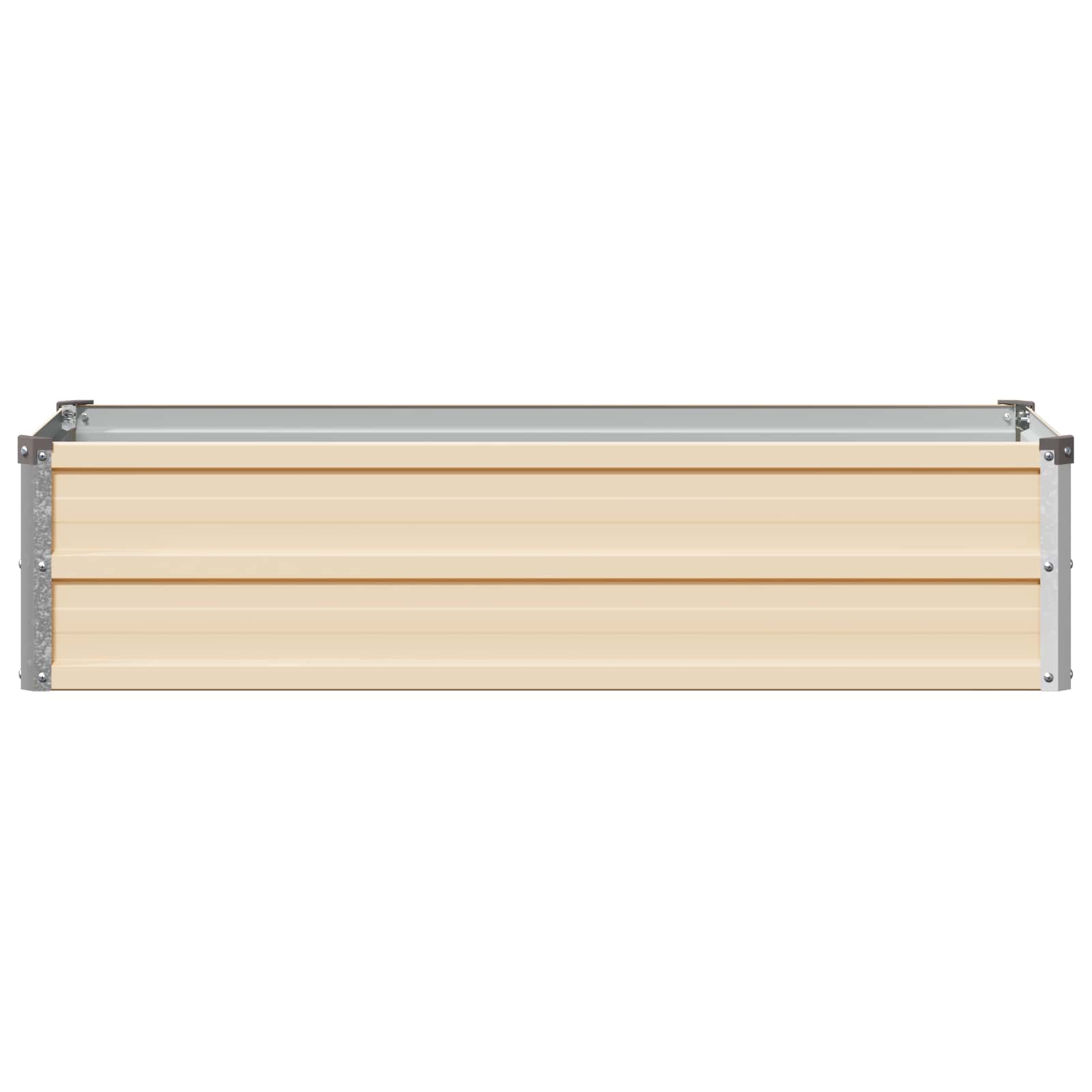 Verhoogd Tuinbed Ivoor 100 x 40 x 24 cm koudgewalst staal image 3