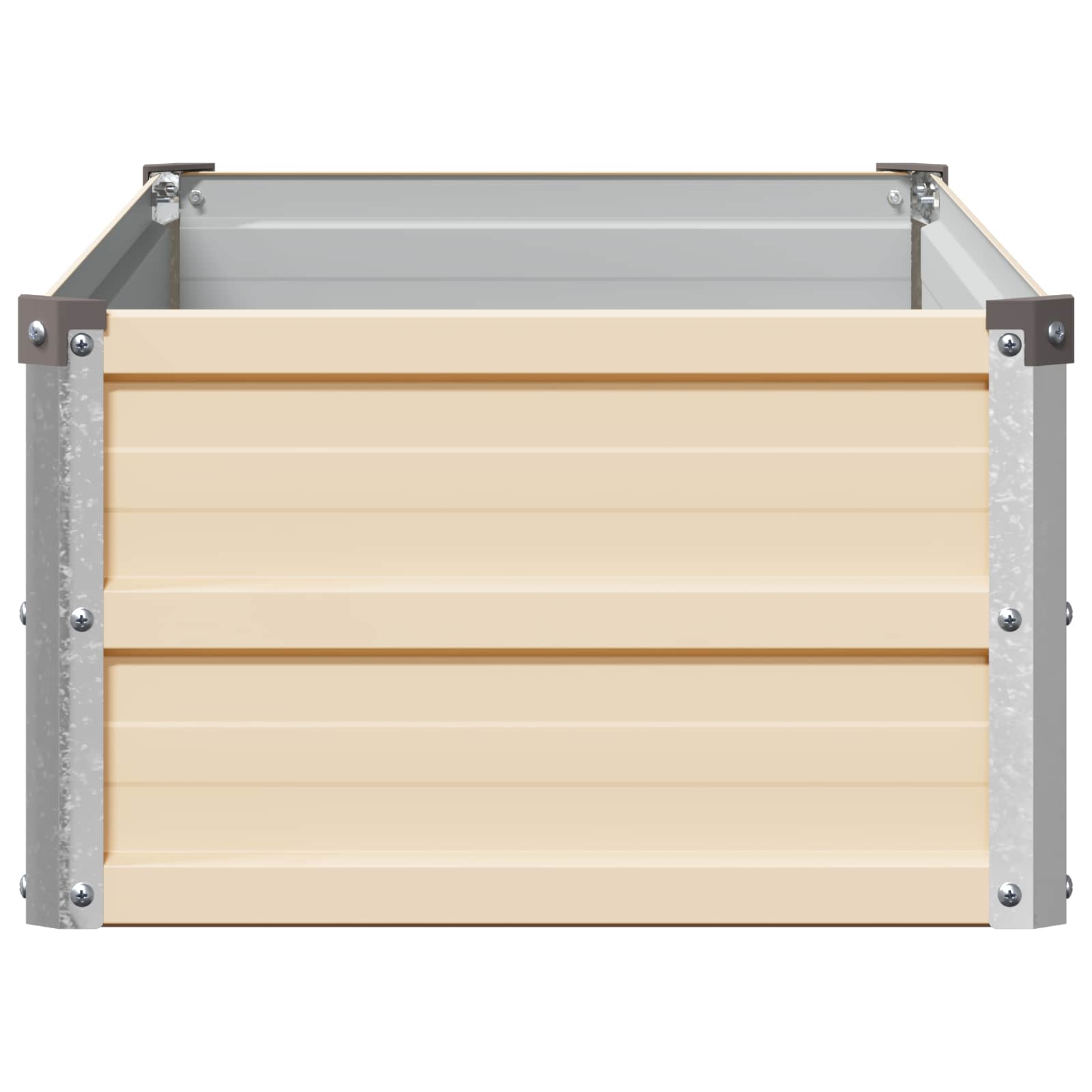 Verhoogd Tuinbed Ivoor 100 x 40 x 24 cm koudgewalst staal image 4