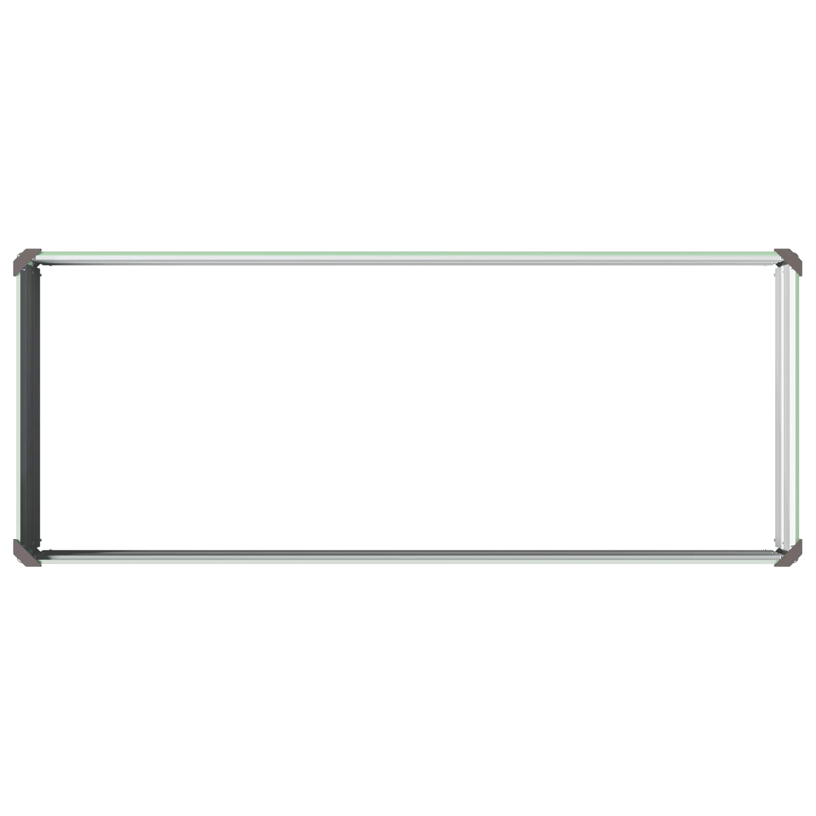 Verhoogd Tuinbed Pastelgroen 100 x 40 x 24 cm koudgewalst staal image 5