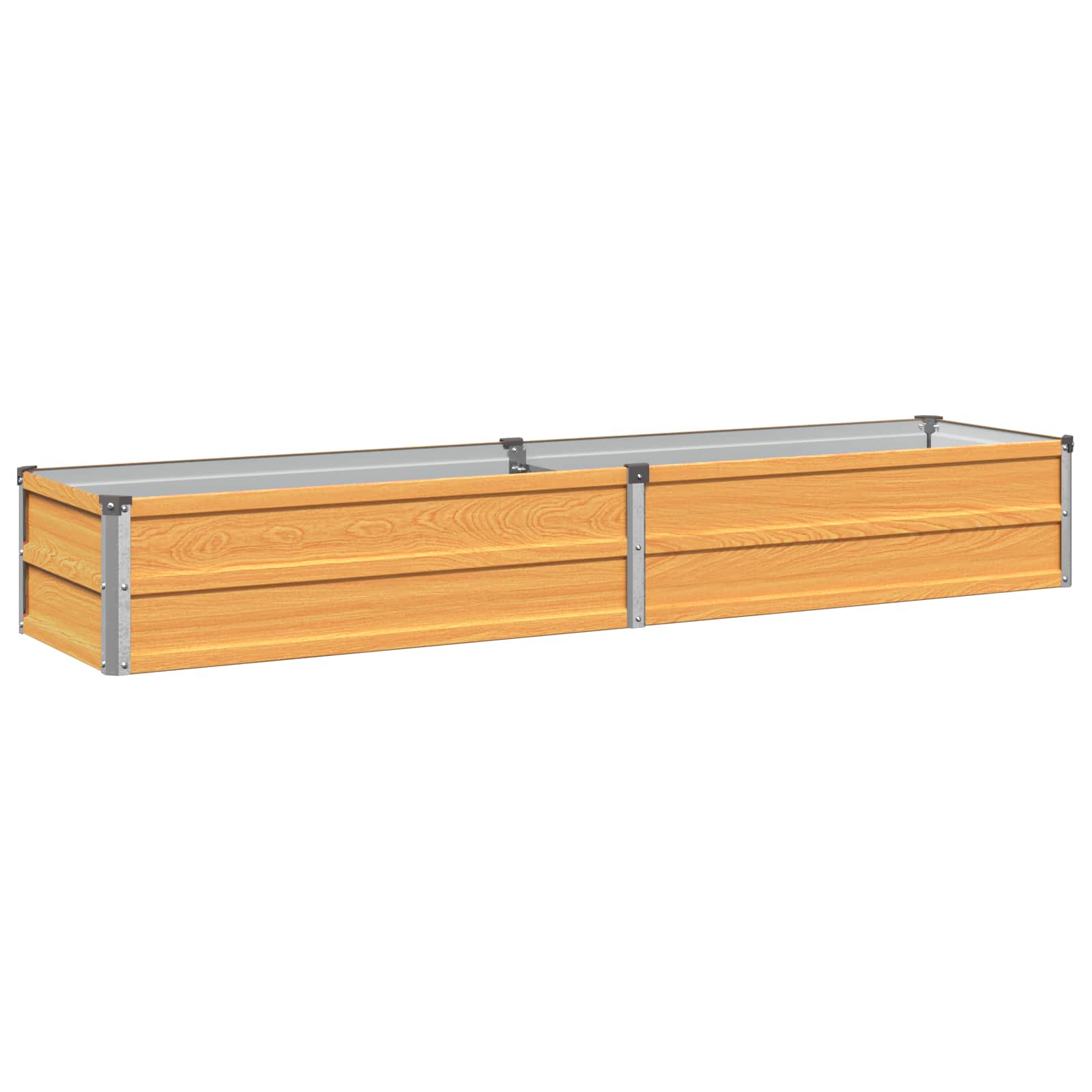 Verhoogd Tuinbed Naturel 160 x 40 x 24 cm koudgewalst staal image 2