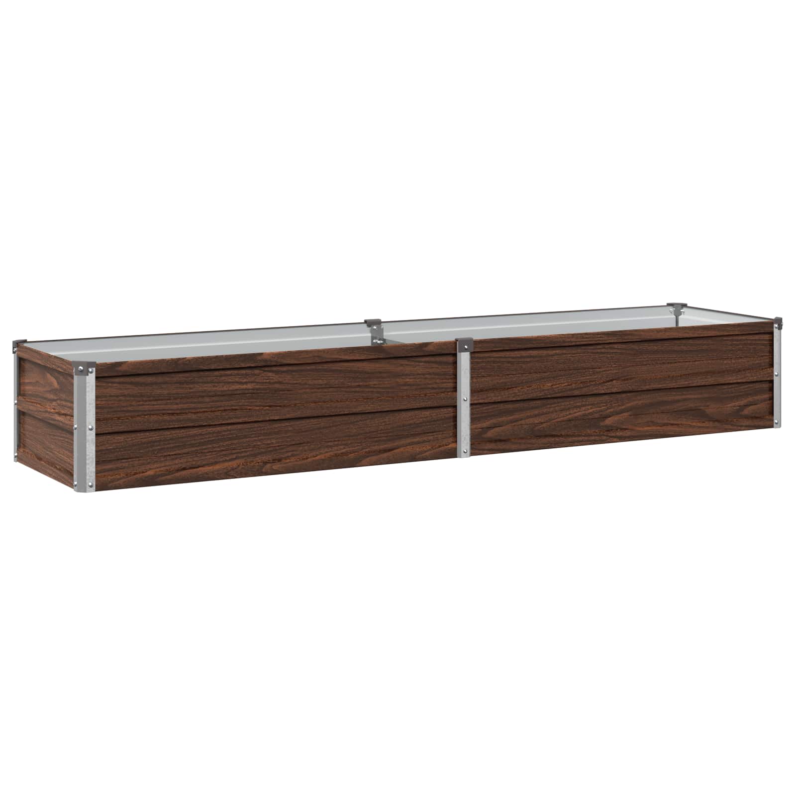 Verhoogd Tuinbed Zwart 160 x 40 x 24 cm koudgewalst staal image 2