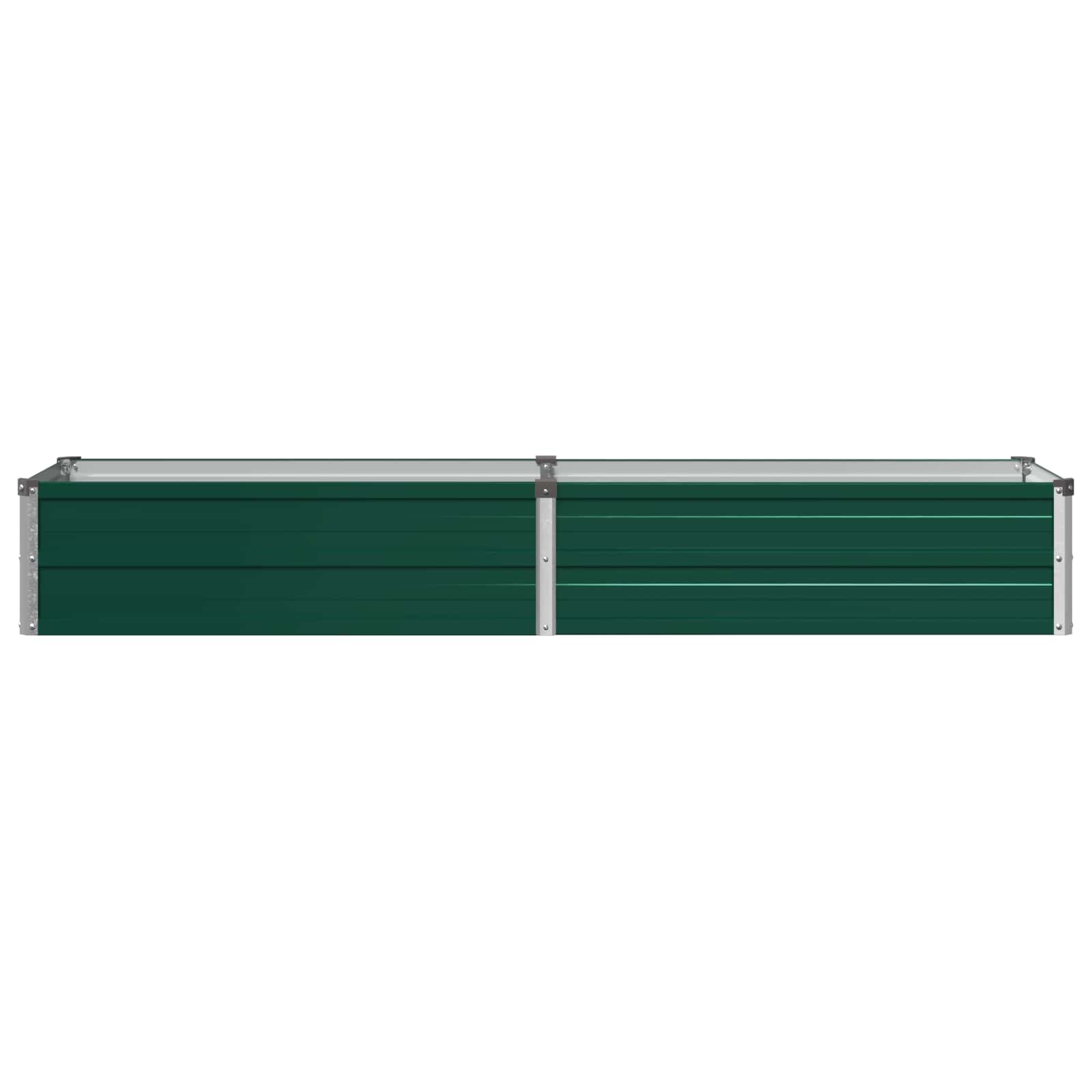 Verhoogd Tuinbed Groen 160 x 40 x 24 cm koudgewalst stalen image 3