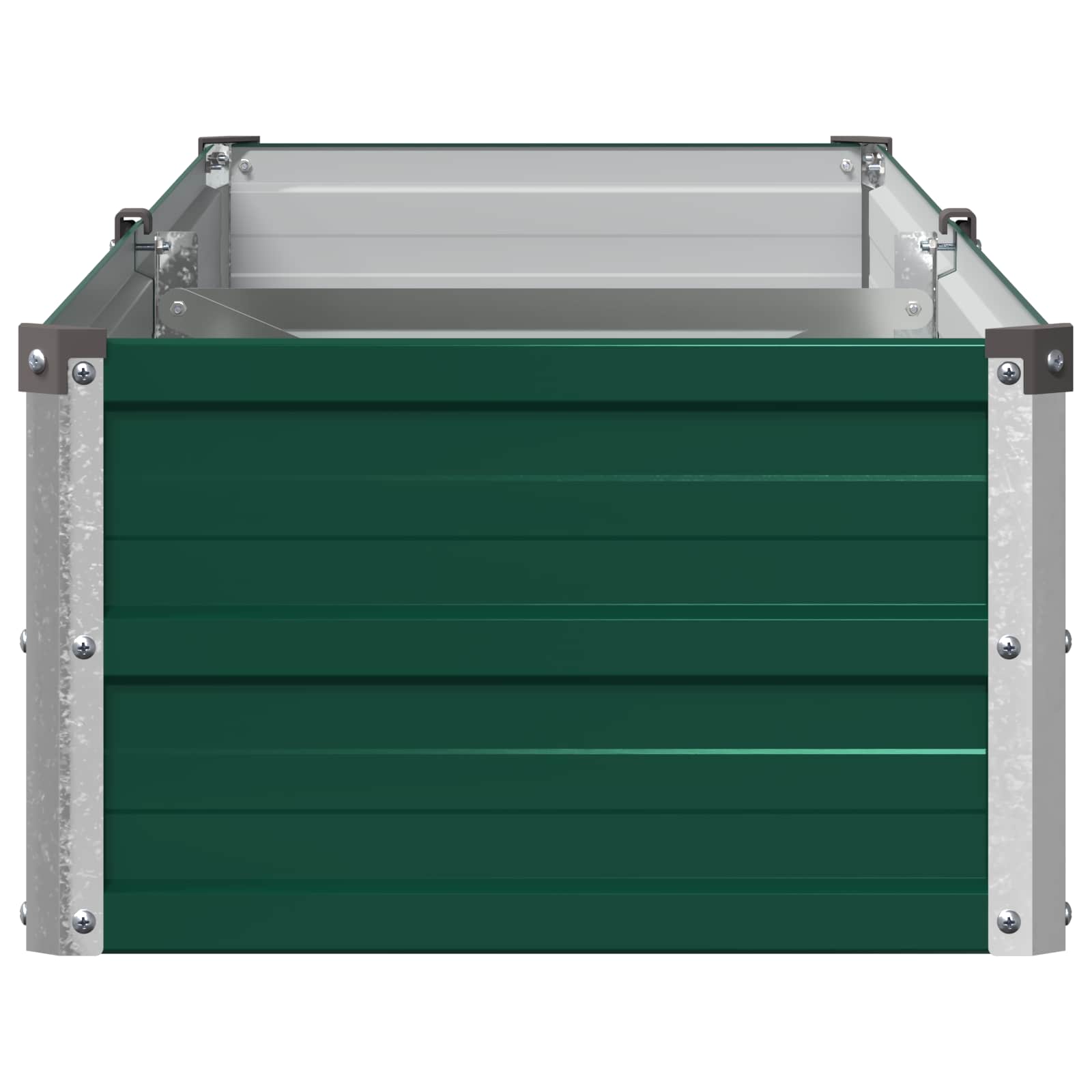 Verhoogd Tuinbed Groen 160 x 40 x 24 cm koudgewalst stalen image 4