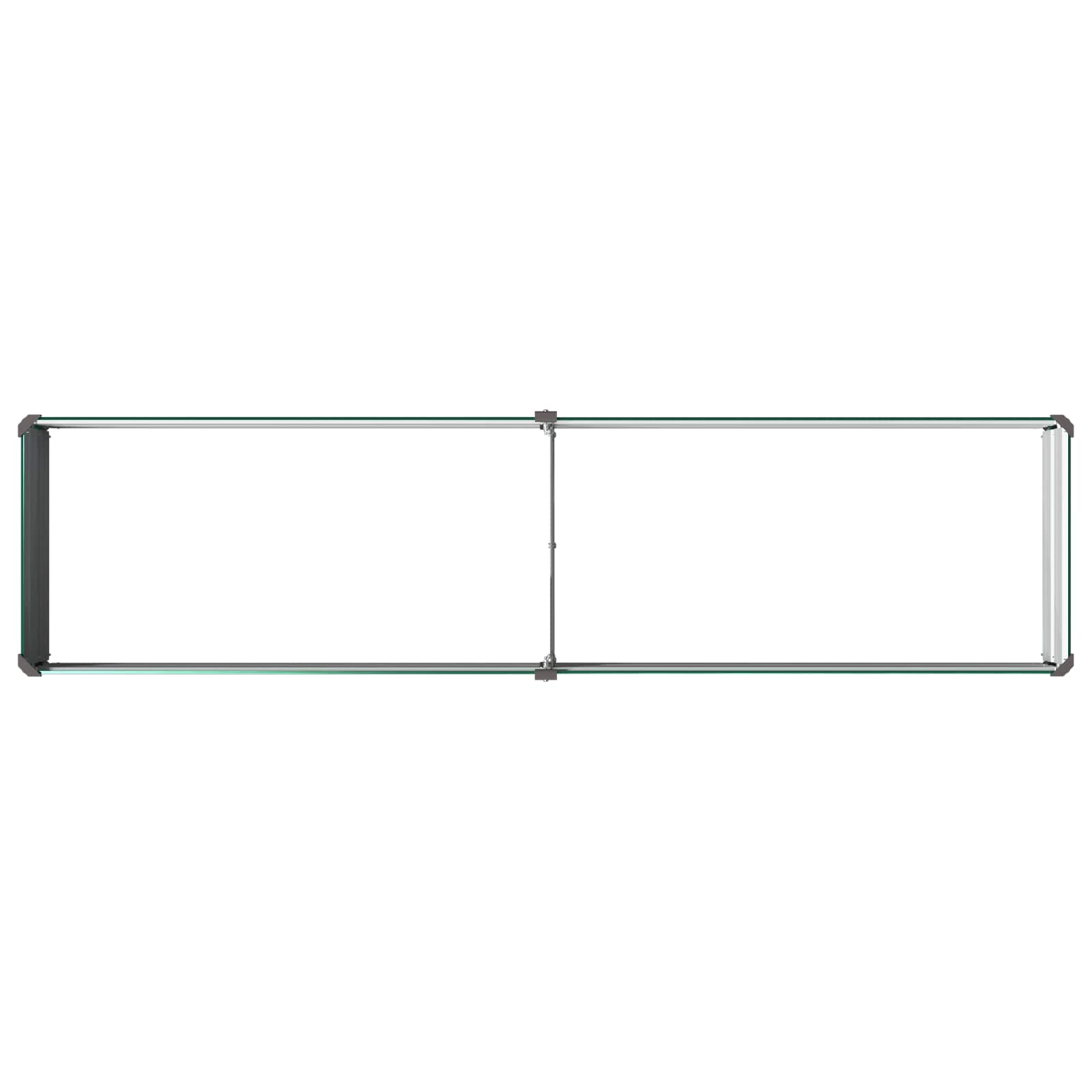 Verhoogd Tuinbed Groen 160 x 40 x 24 cm koudgewalst stalen image 5