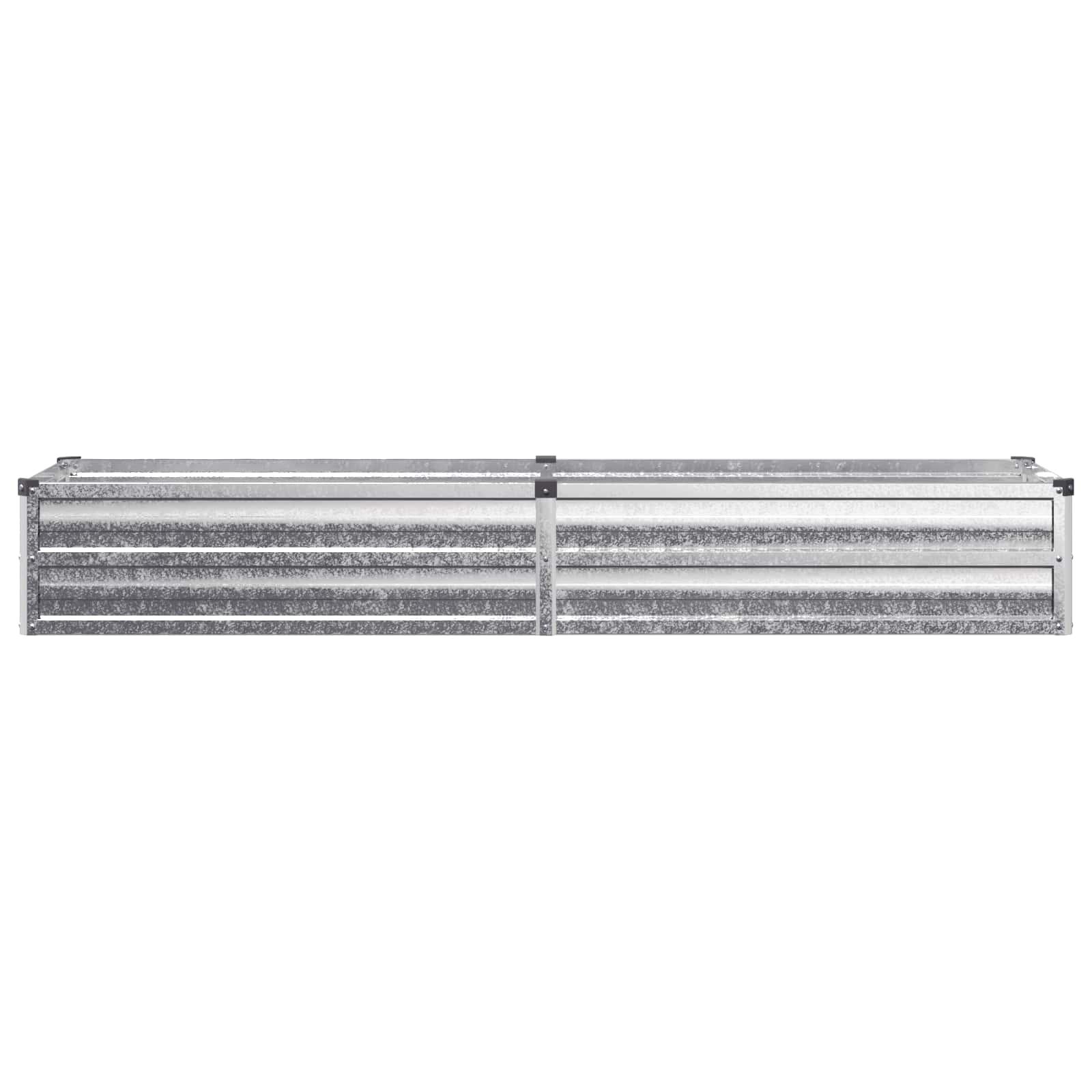 Verhoogd Tuinbed Zilverkleurig 160 x 40 x 24 cm gegalvaniseerd image 3