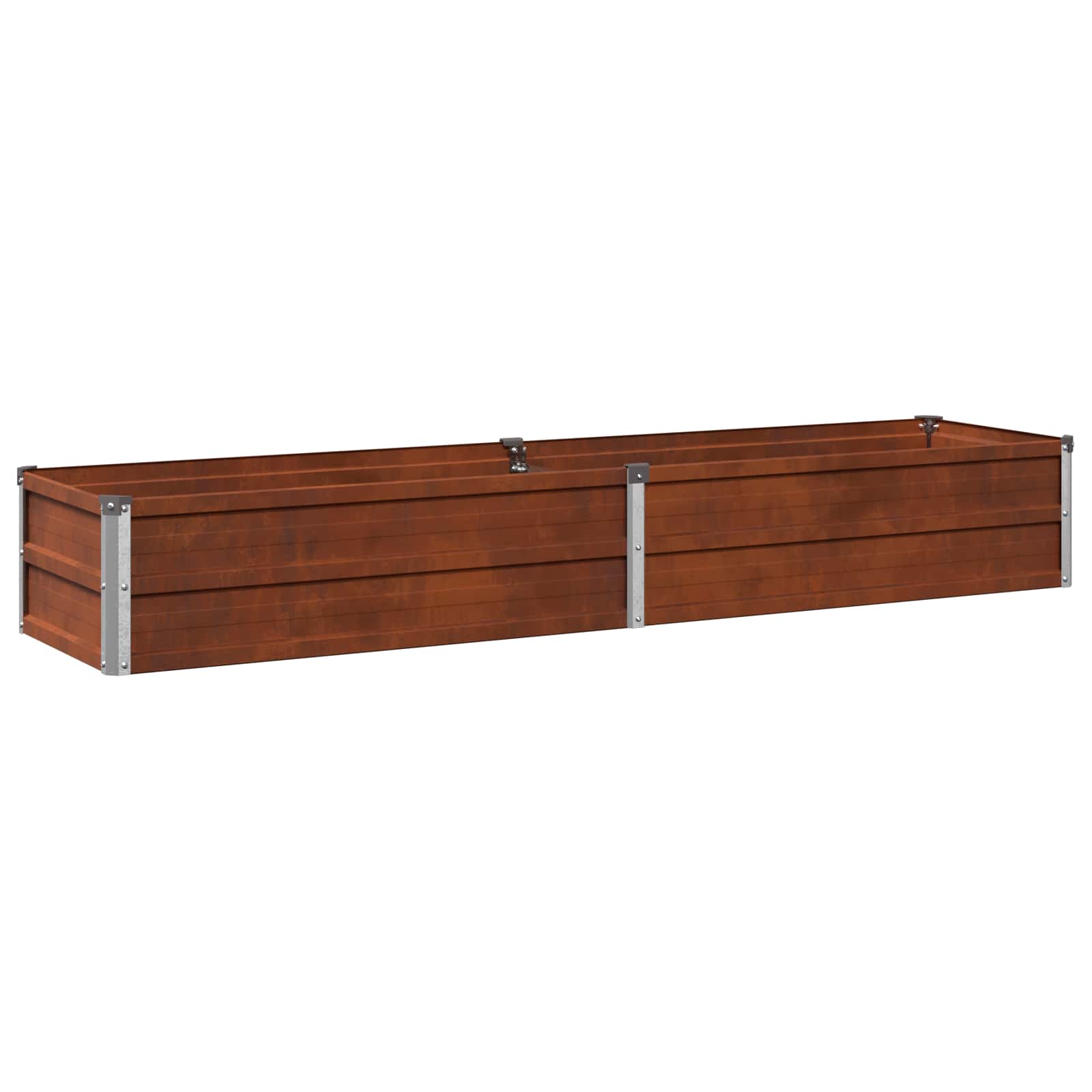 vidaXL Vyvýšený záhon Hrdzavý 160 x 40 x 24 cm corton