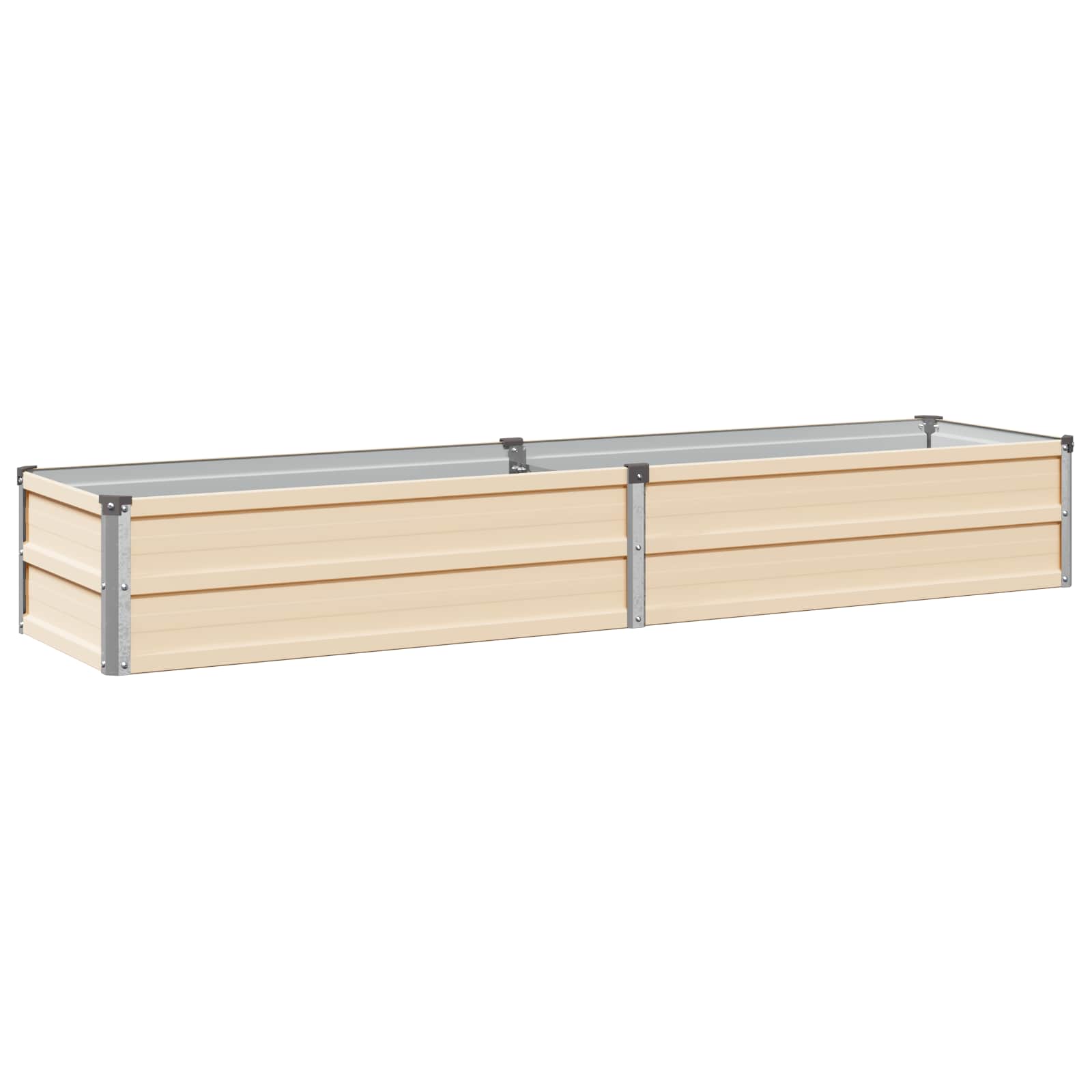 Verhoogd Tuinbed Ivoor 160 x 40 x 24 cm koudgewalst staal image 2