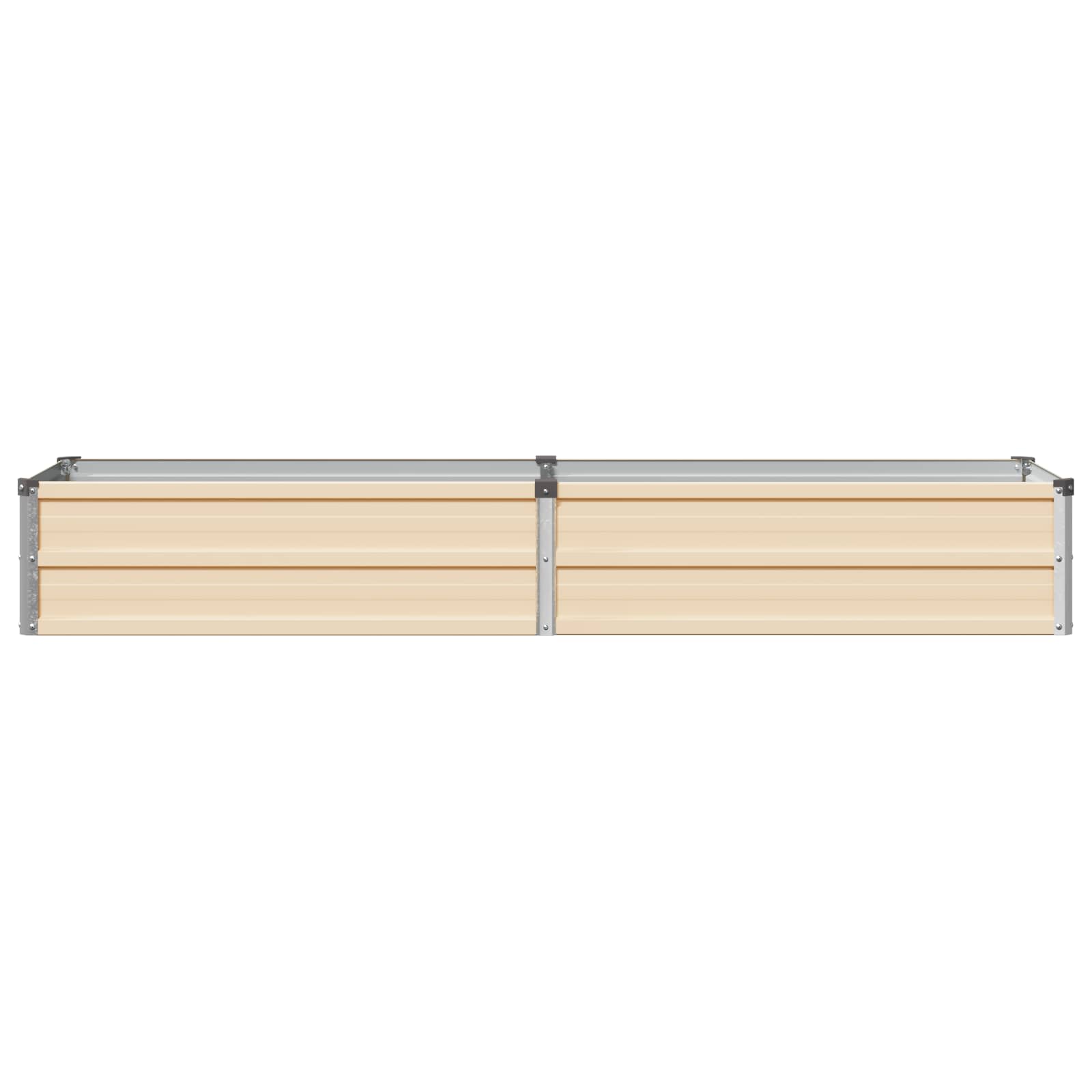 Verhoogd Tuinbed Ivoor 160 x 40 x 24 cm koudgewalst staal image 3
