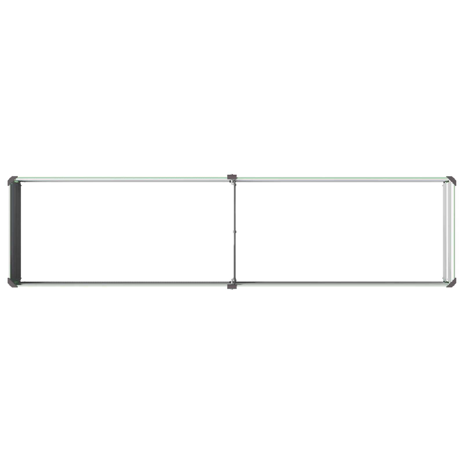 Verhoogd Tuinbed Pastelgroen 160 x 40 x 24 cm koudgewalst staal image 5