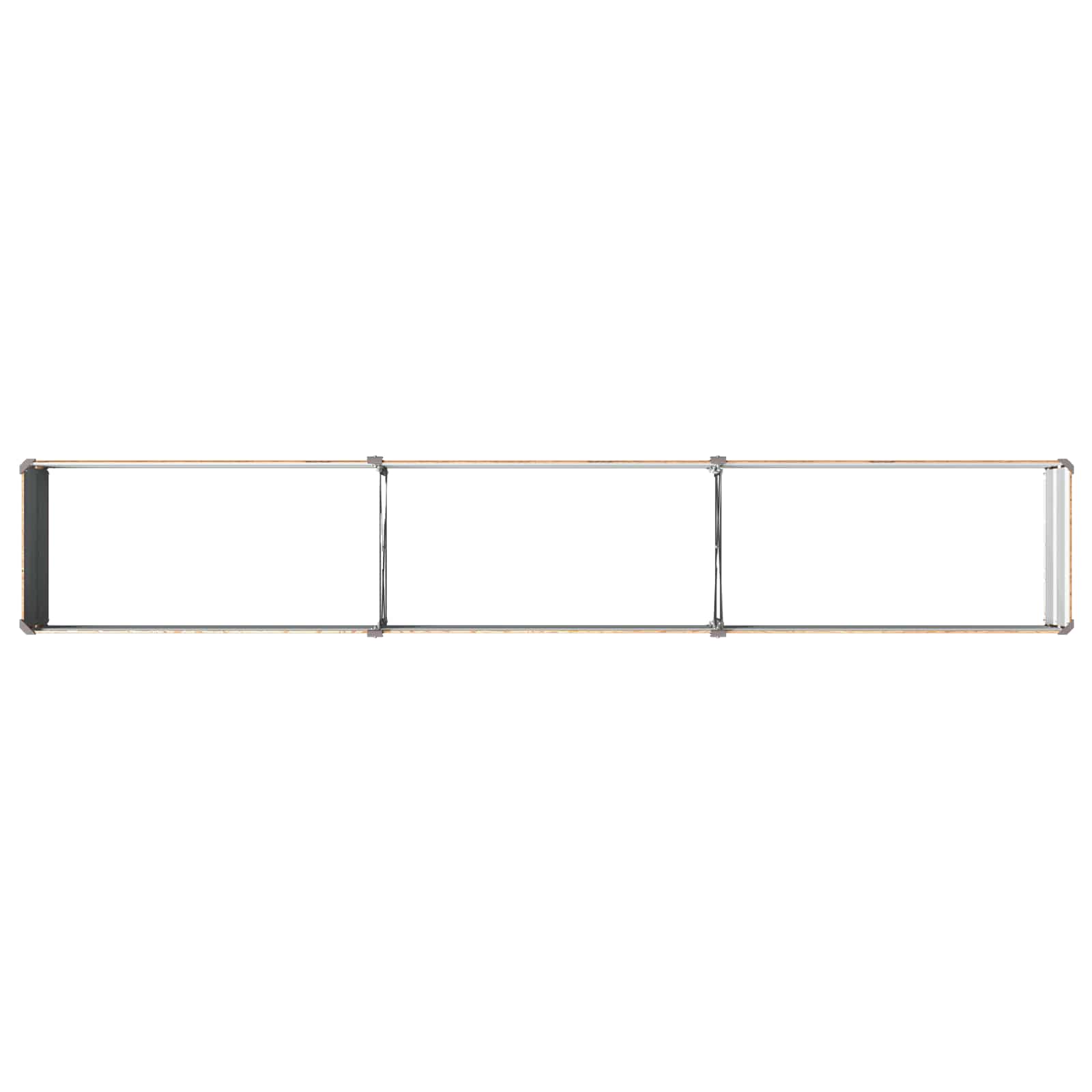 Verhoogd Tuinbed Houtbruin 240 x 40 x 24 cm koudgewalst staal image 5