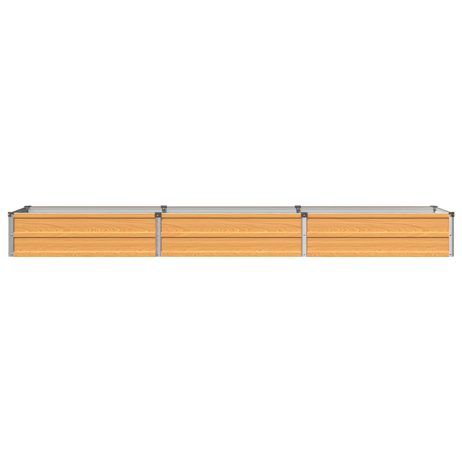Verhoogd Tuinbed Naturel 240 x 40 x 24 cm koudgewalst staal image 3