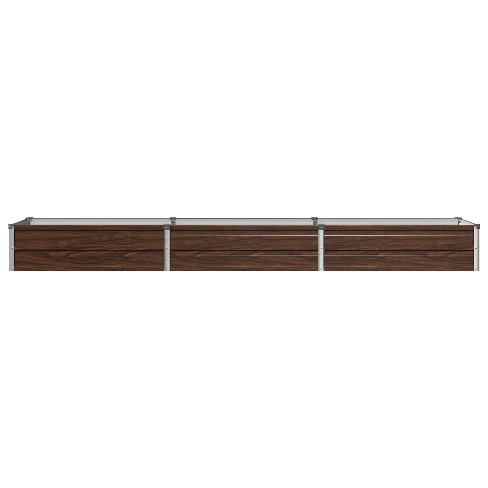 Verhoogd Tuinbed Zwart 240 x 40 x 24 cm koudgewalst staal image 3